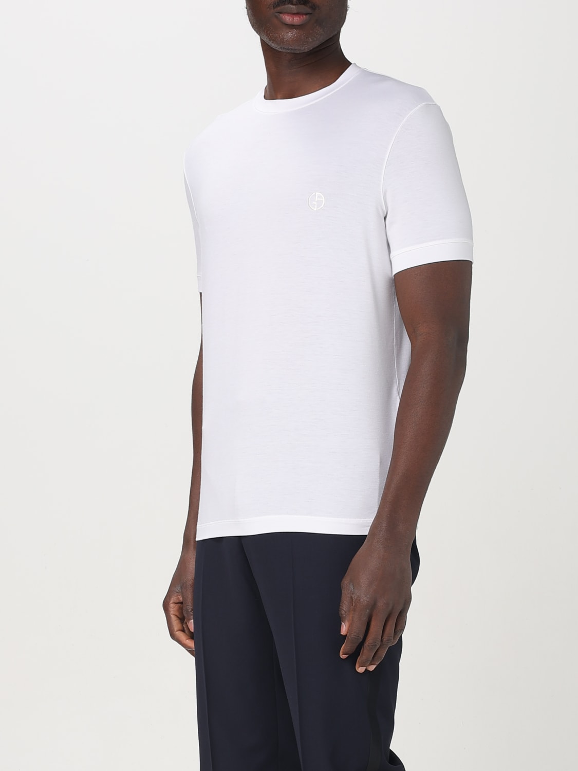 Tシャツ・カットソー GIORGIO ARMANI Men T-shirt White 3GST52SJP4Z U090 GIORGIO ARMANI: T-shirt men - White | Giorgio Armani t-shirt