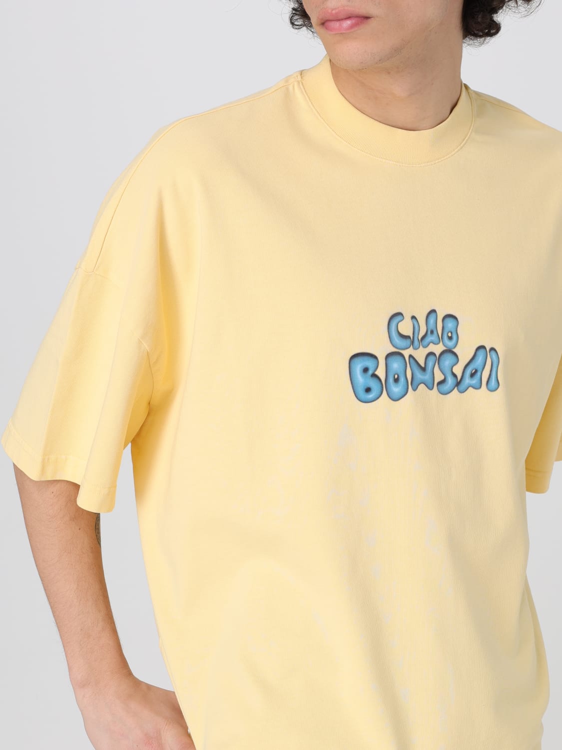 BONSAI T-SHIRT: T-shirt men Bonsai, Yellow - Img 4