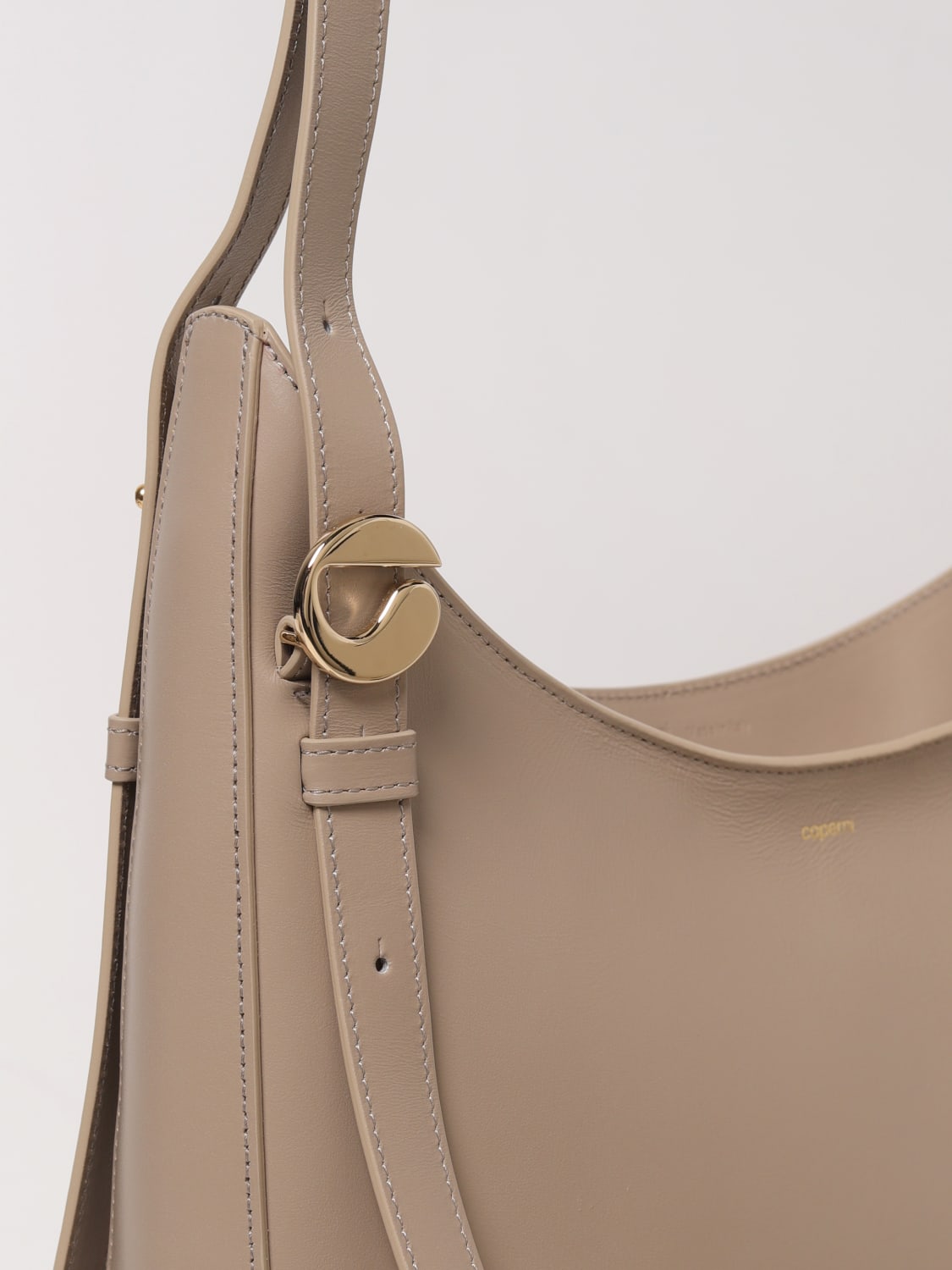 COPERNI: Shoulder bag woman - Beige | Coperni shoulder bag