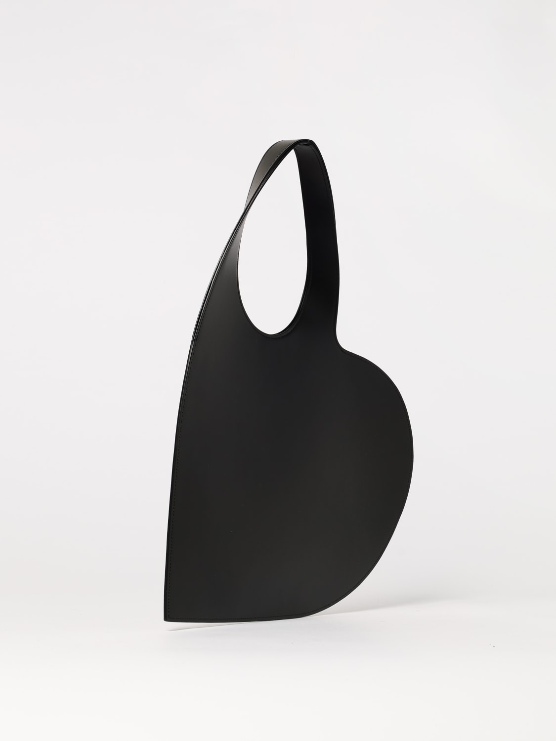 COPERNI BORSA A SPALLA: Borsa tote Heart Coperni in pelle , Nero - Img 3