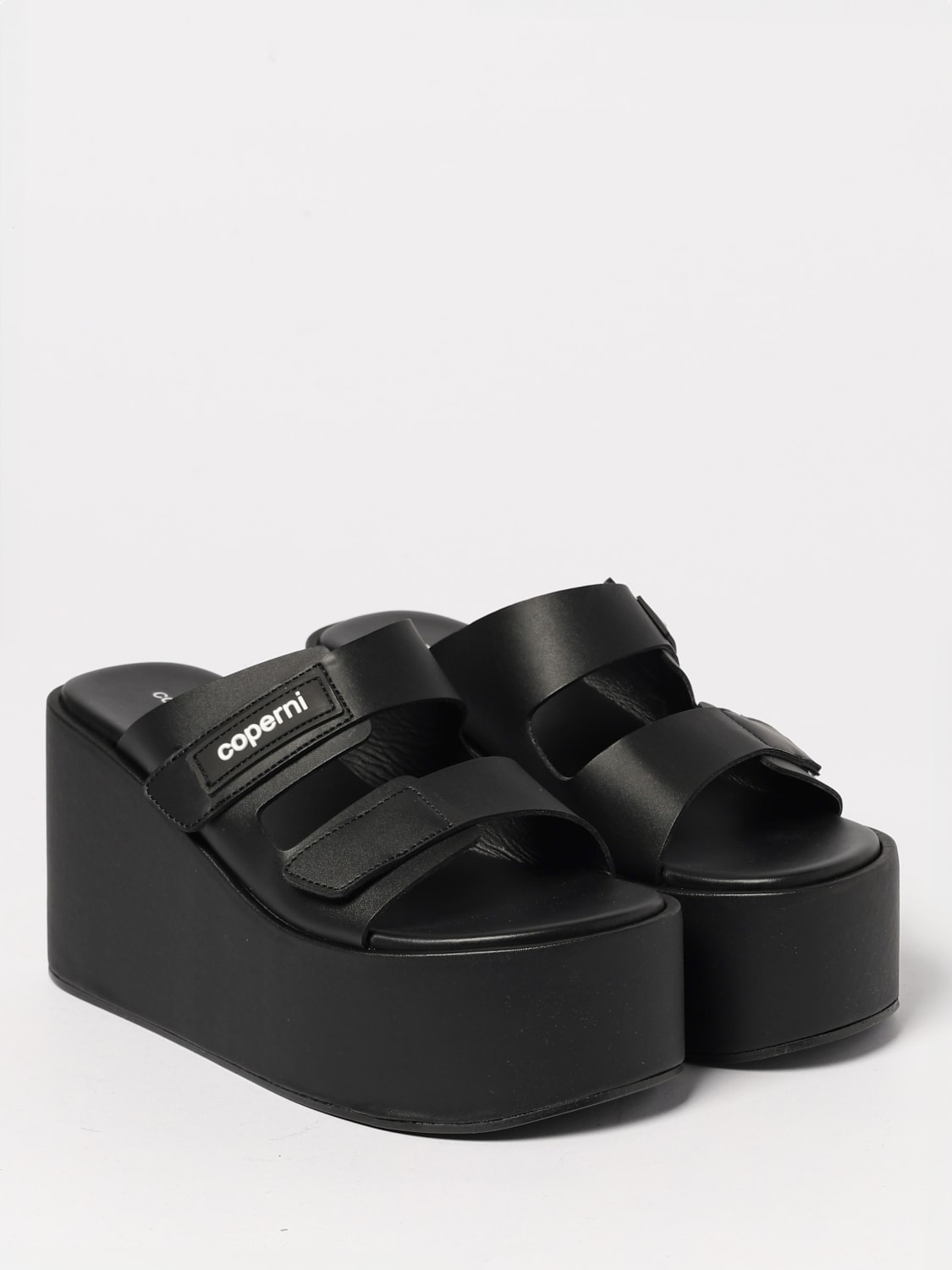 サンダル・ミュール COPERNI Women Sandals COPSH76F6015 BLK BLACK COPERNI: Shoes woman - Black | Coperni heeled sandals