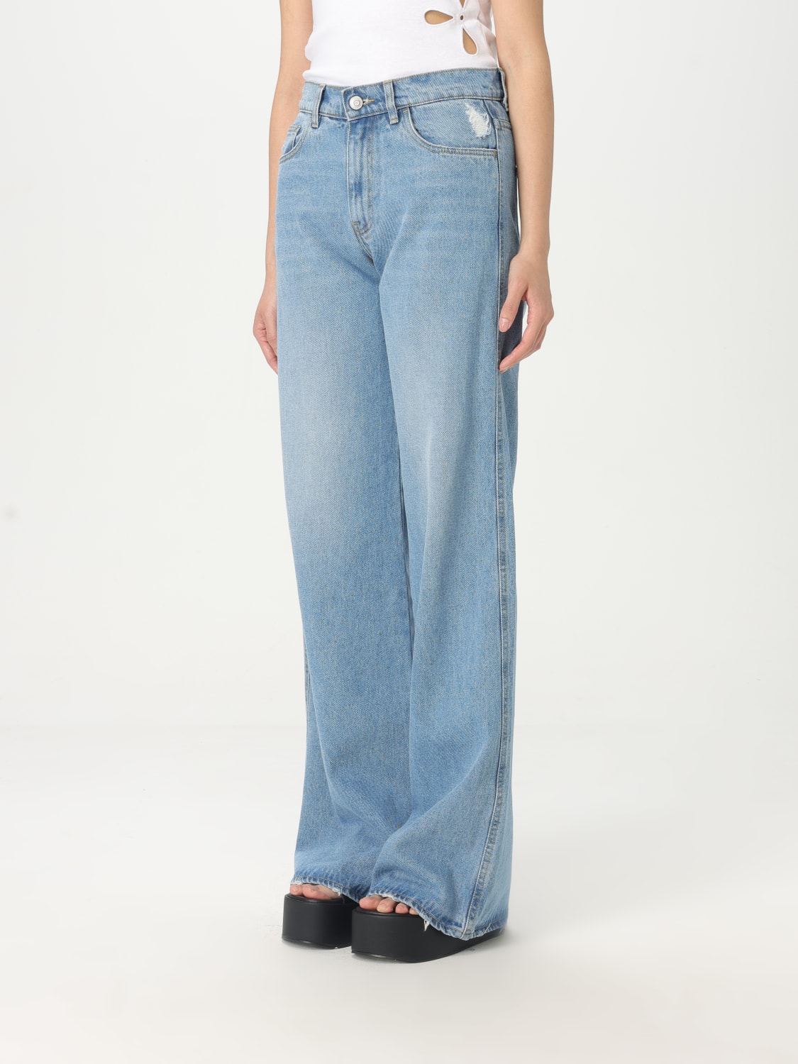 デニム・ジーパン COPERNI Woman Jeans Denim COPP95F2008B BLU COPERNI: Jeans woman - Denim | Coperni jeans COPP95F2008B