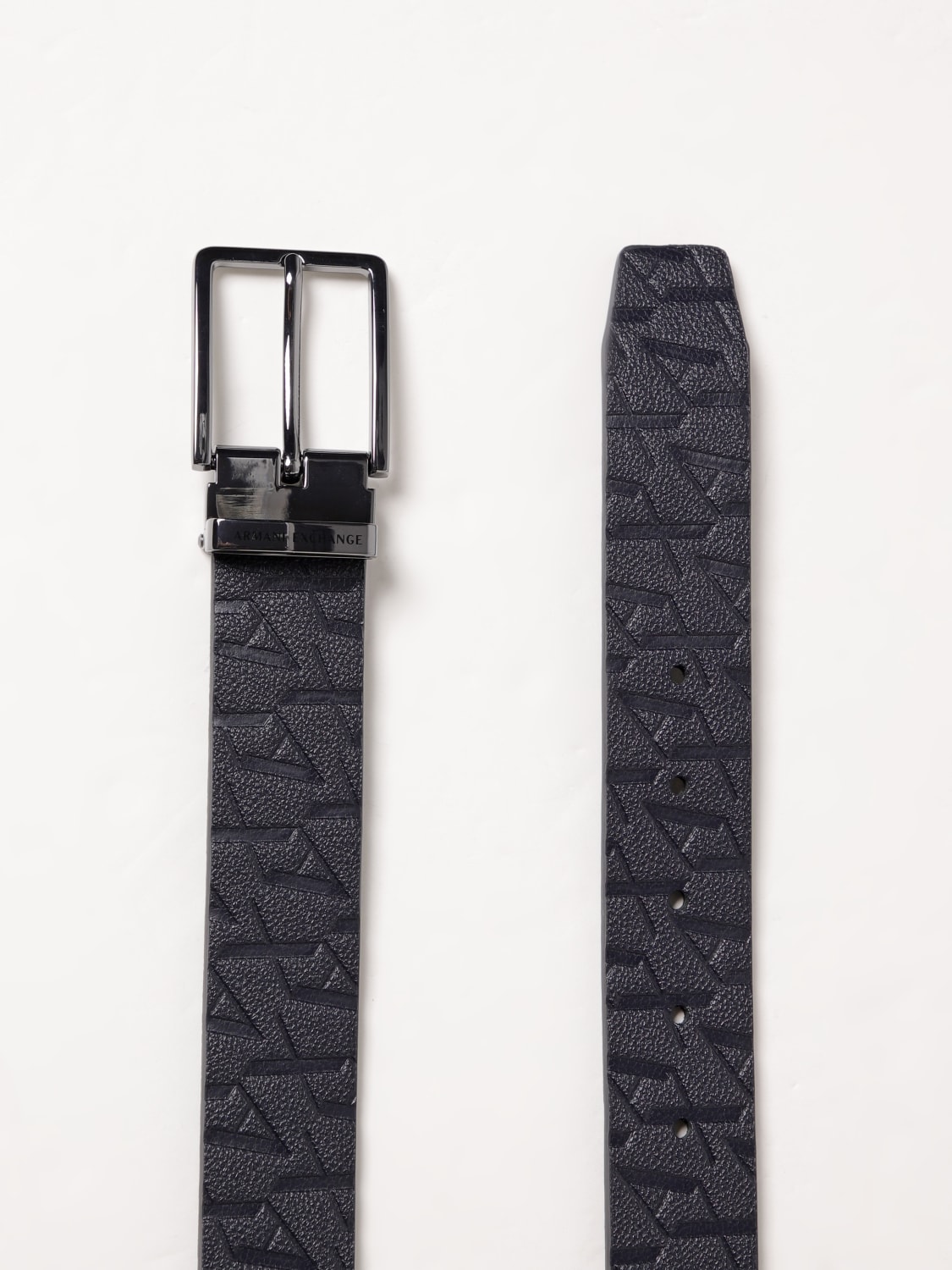 ベルト ARMANI EXCHANGE Men Belt Blue XM000677AF12133 UB101 ARMANI EXCHANGE: Belt men - Blue | Armani Exchange belt