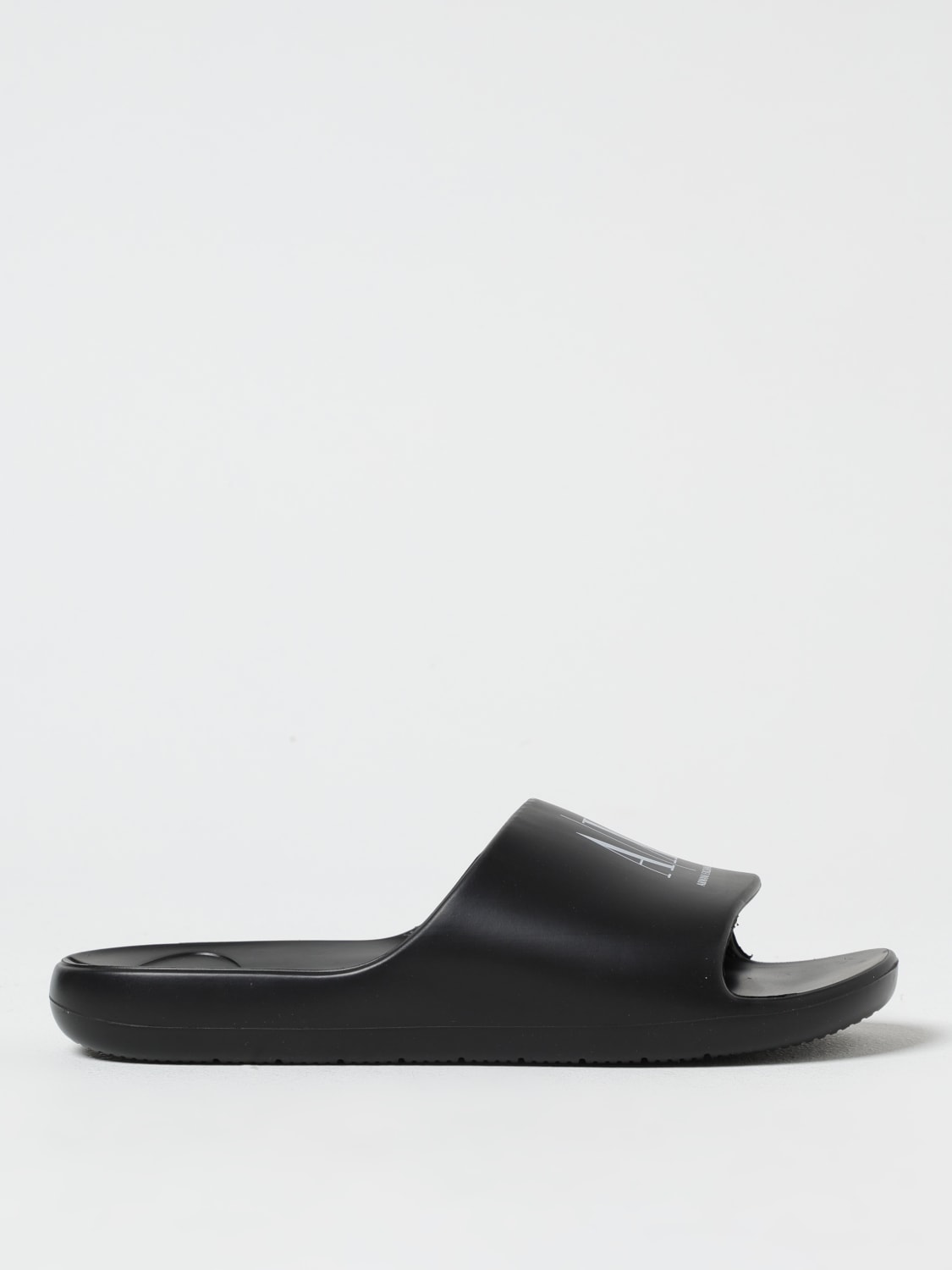 サンダル ARMANI EXCHANGE Men Sandals Black XUP012XV675 S277 ARMA | ARMA Mens Sandals Armani Exchange XUP012XV675 Black