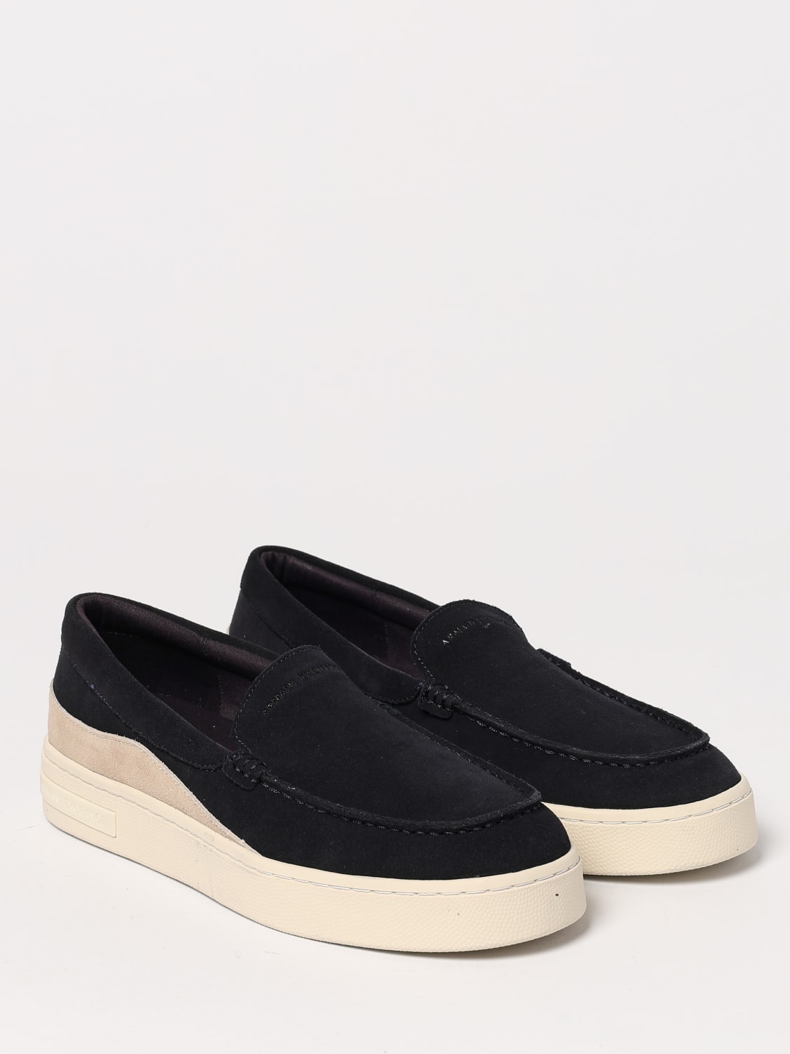 ARMANI EXCHANGE LOAFERS: Shoes men Armani Exchange, Blue - Img 2