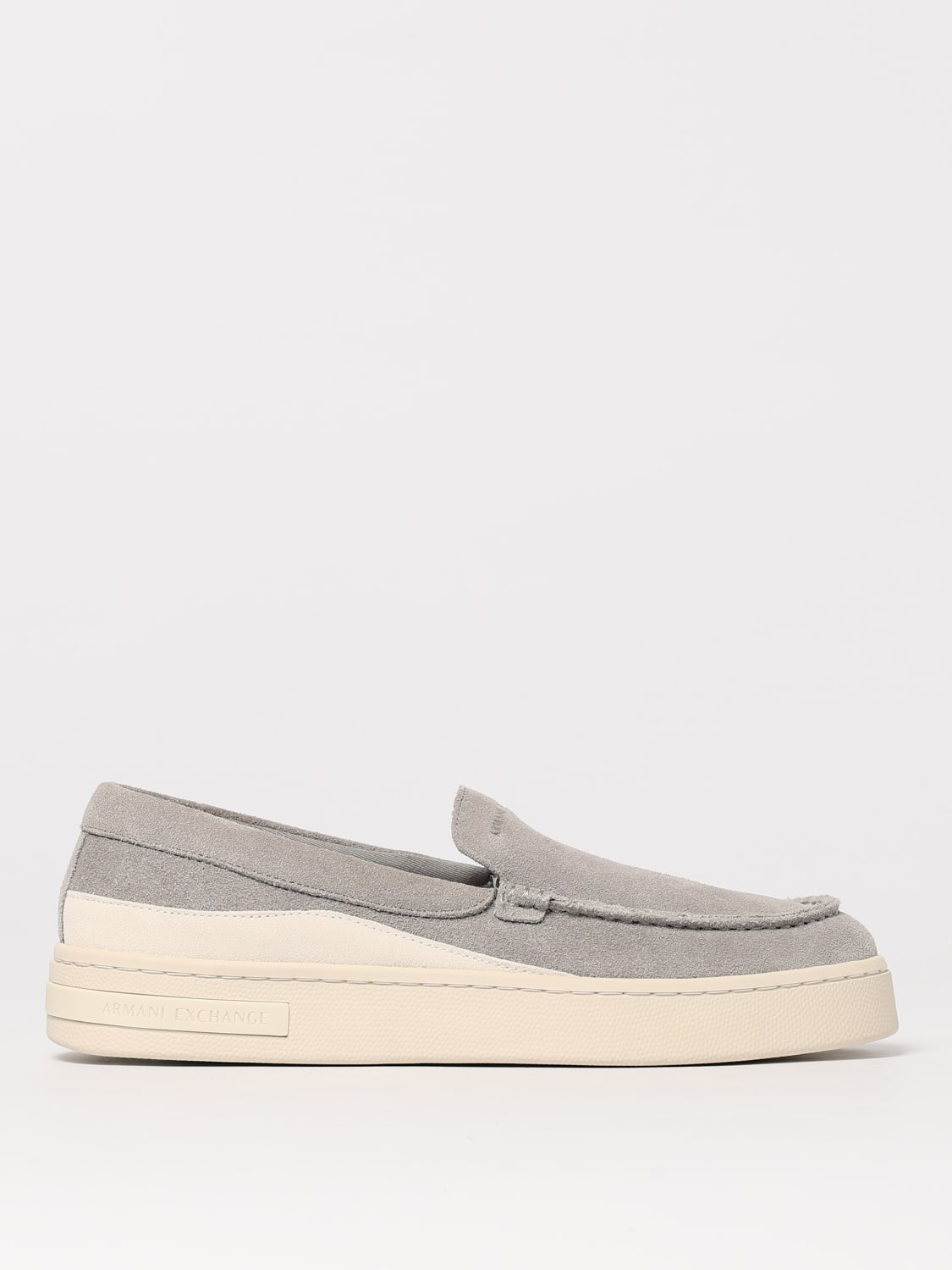 ARMANI EXCHANGE MOCASSINS: Chaussures homme Armani Exchange, Gris - Img 1