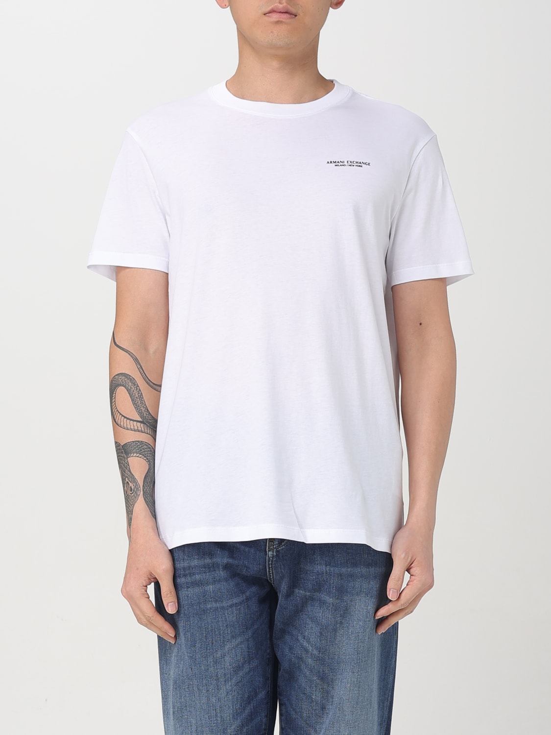 Tシャツ・カットソー ARMANI EXCHANGE Men T-shirt White 8NZT91Z8H4Z 1100 ARMANI EXCHANGE: T-shirt men - White | Armani Exchange t