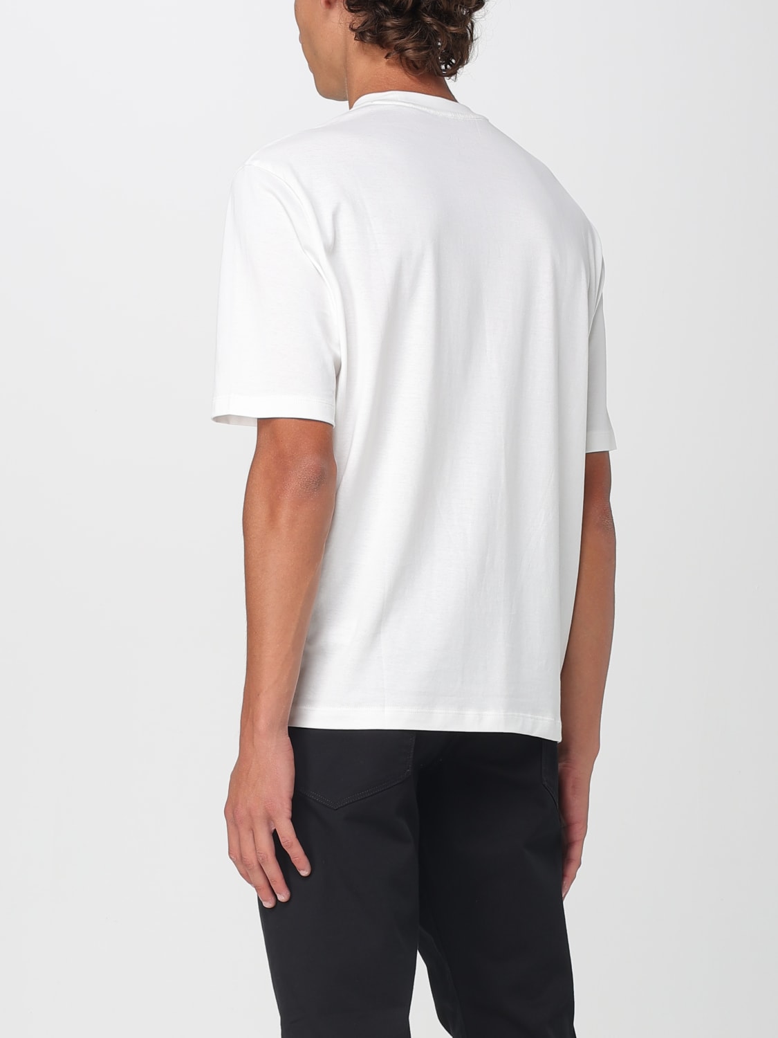 Tシャツ・カットソー ARMANI EXCHANGE Men T-shirt White XM000270AF12112 U0009 ARMANI EXCHANGE:Tシャツ メンズ - ホワイト | GIGLIO.COM