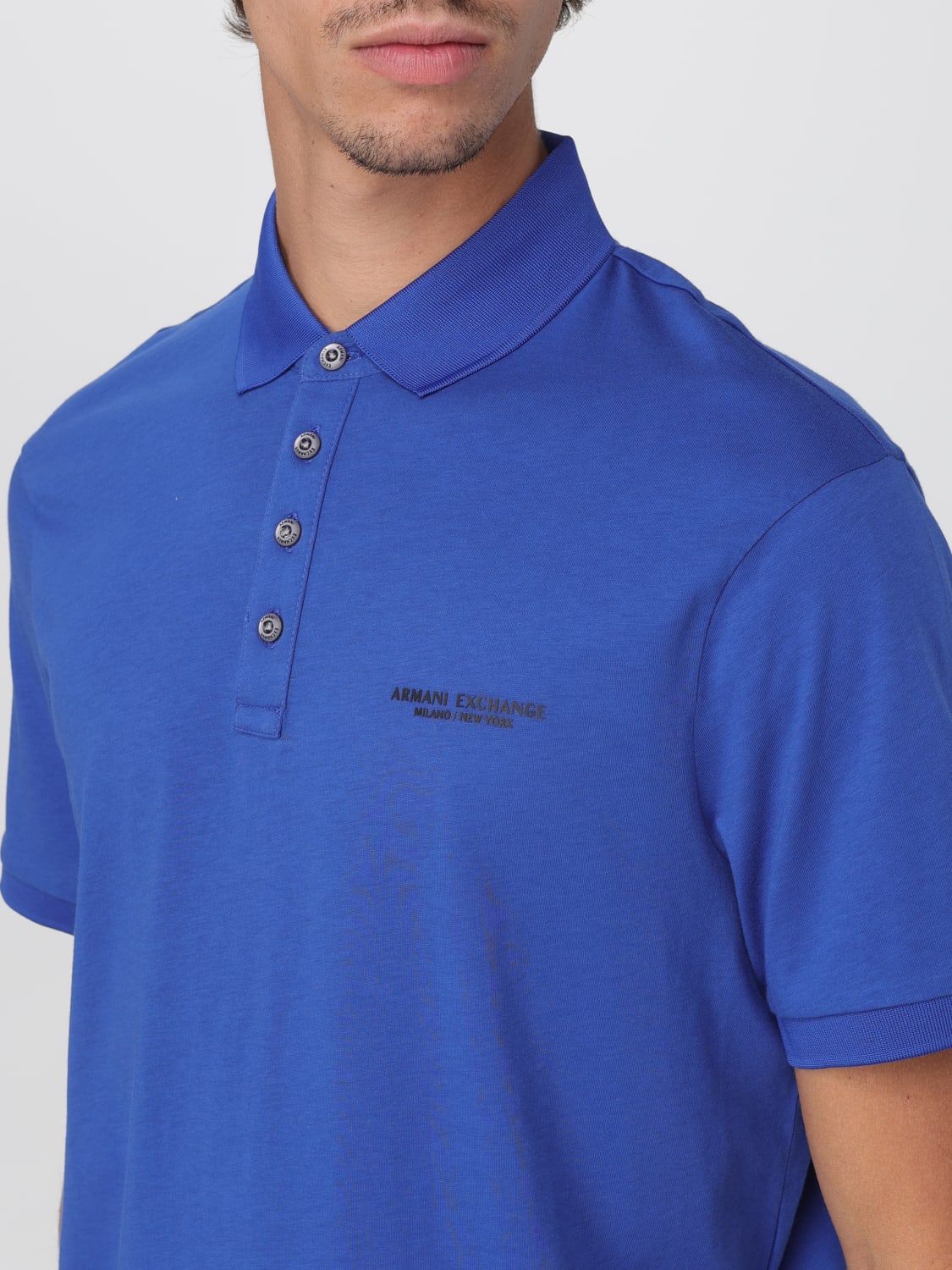 ARMANI EXCHANGE POLO: Polo herren Armani Exchange, Avion - Img 3
