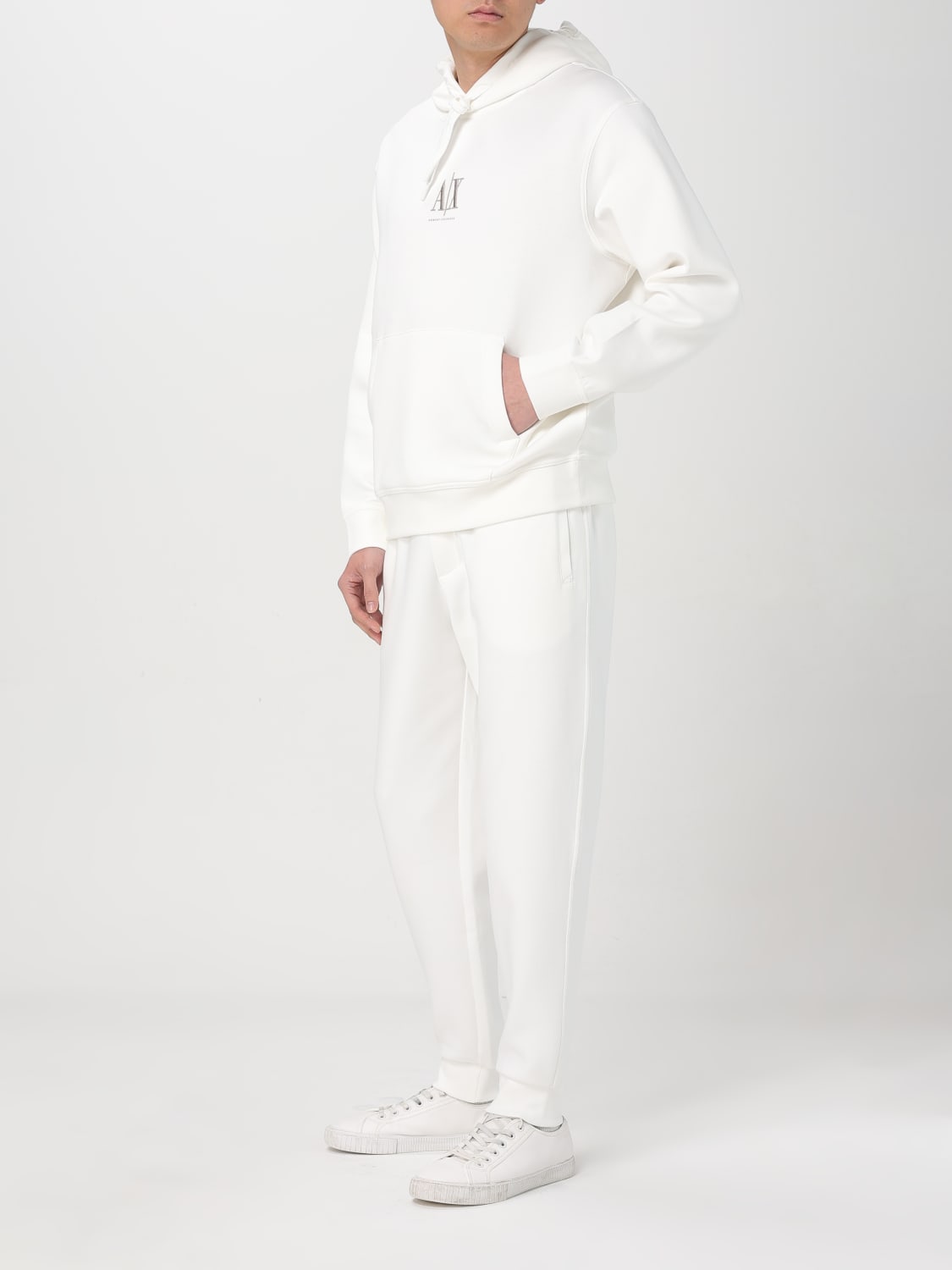 ARMANI EXCHANGE SWEATSHIRT: Sweatshirt men Armani Exchange, White - Img 2