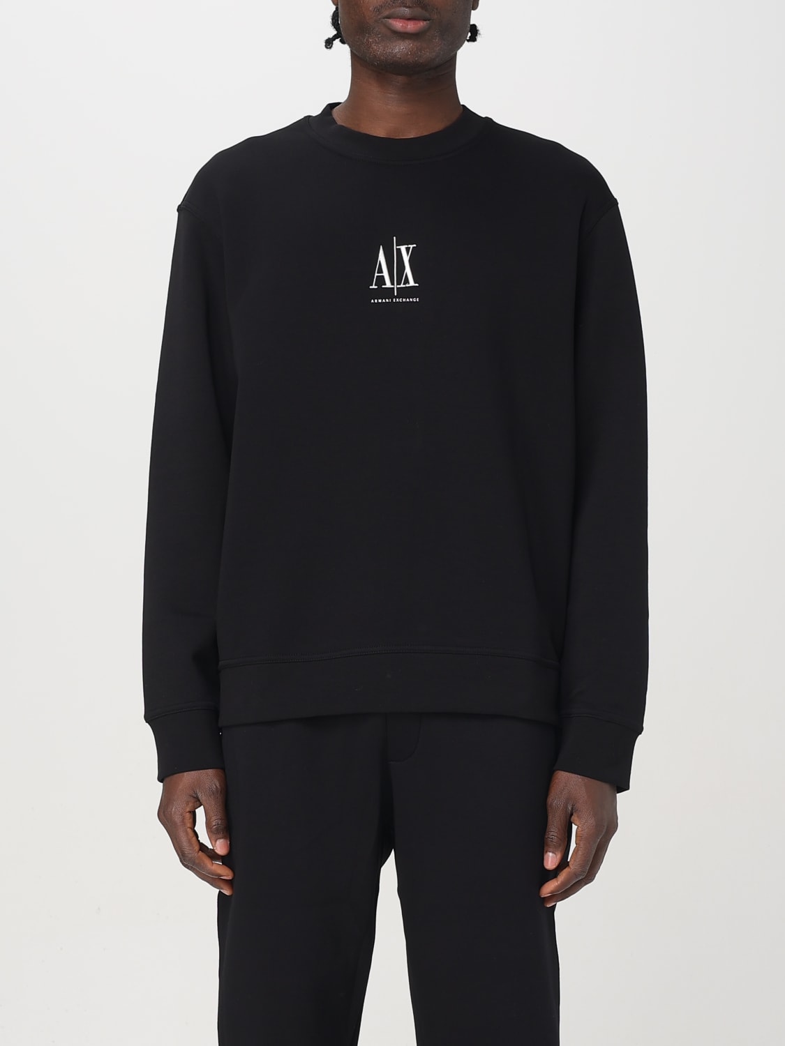 ARMANI EXCHANGE SWEATSHIRT: Sweatshirt men Armani Exchange, Black - Img 1