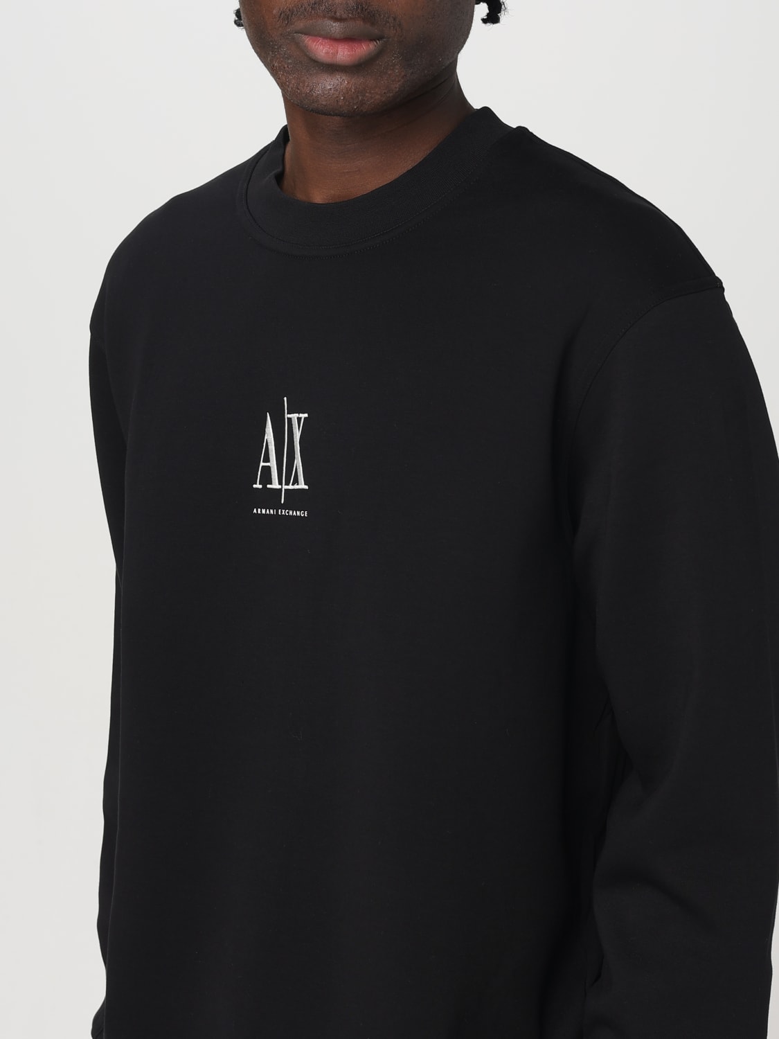 ARMANI EXCHANGE SWEATSHIRT: Sweatshirt men Armani Exchange, Black - Img 3