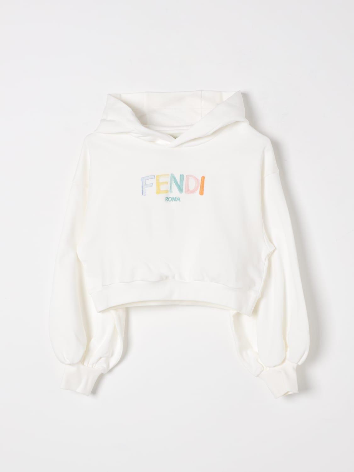 FENDI PULLOVER: Pullover kinder Fendi, Weiß - Img 1