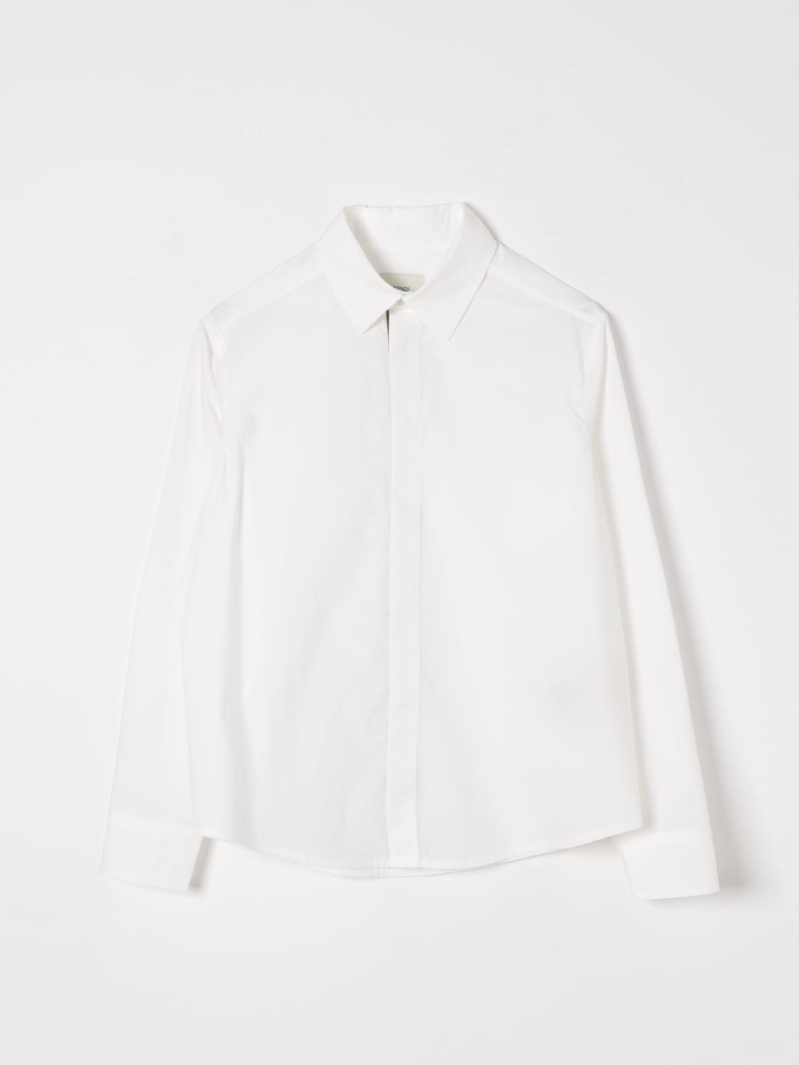 FENDI HEMD: Hemd kinder Fendi, Weiß - Img 1
