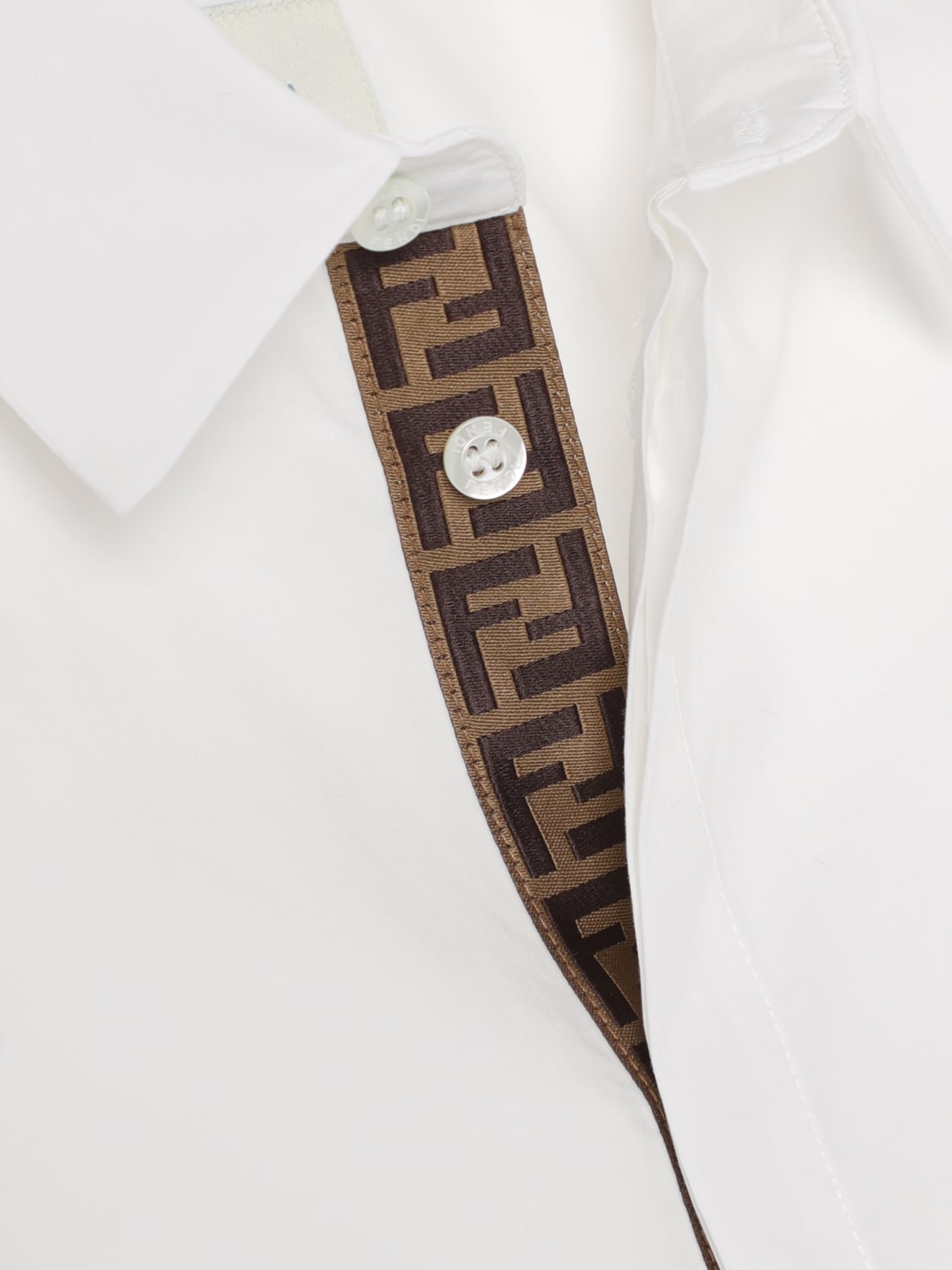 FENDI HEMD: Hemd kinder Fendi, Weiß - Img 3