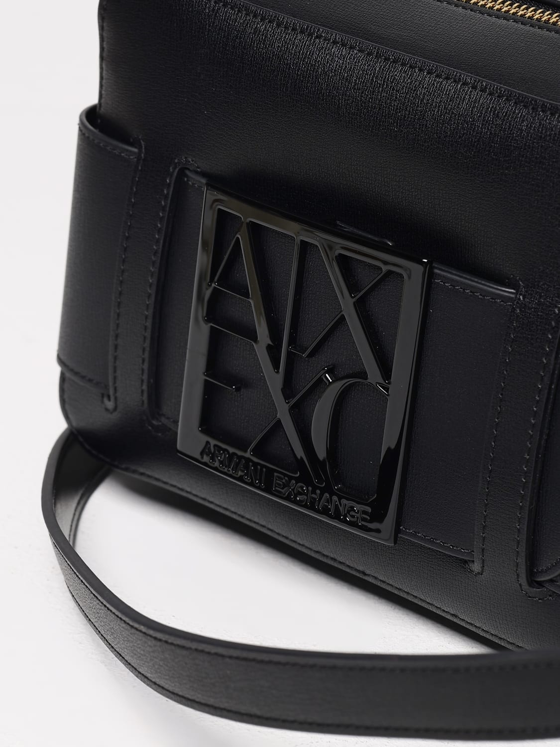 ARMANI EXCHANGE MINITASCHE: Schultertasche damen Armani Exchange, Schwarz - Img 3