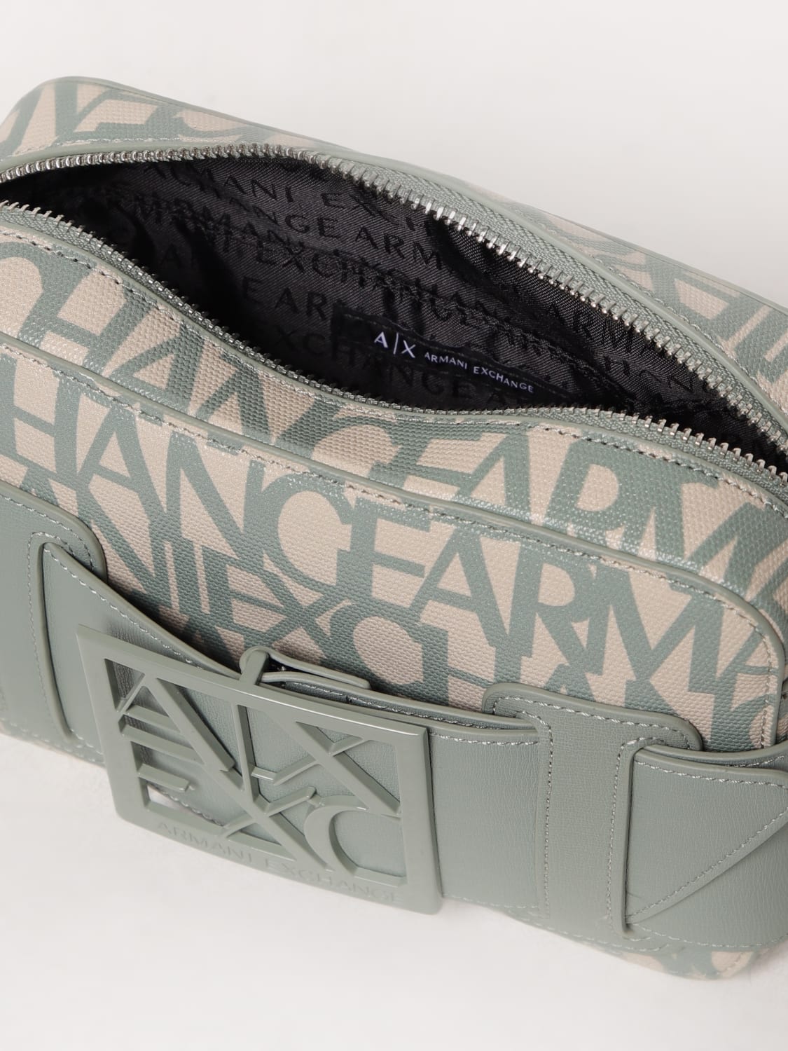 ARMANI EXCHANGE MINI SAC: Sac porté épaule femme Armani Exchange, Eau - Img 3