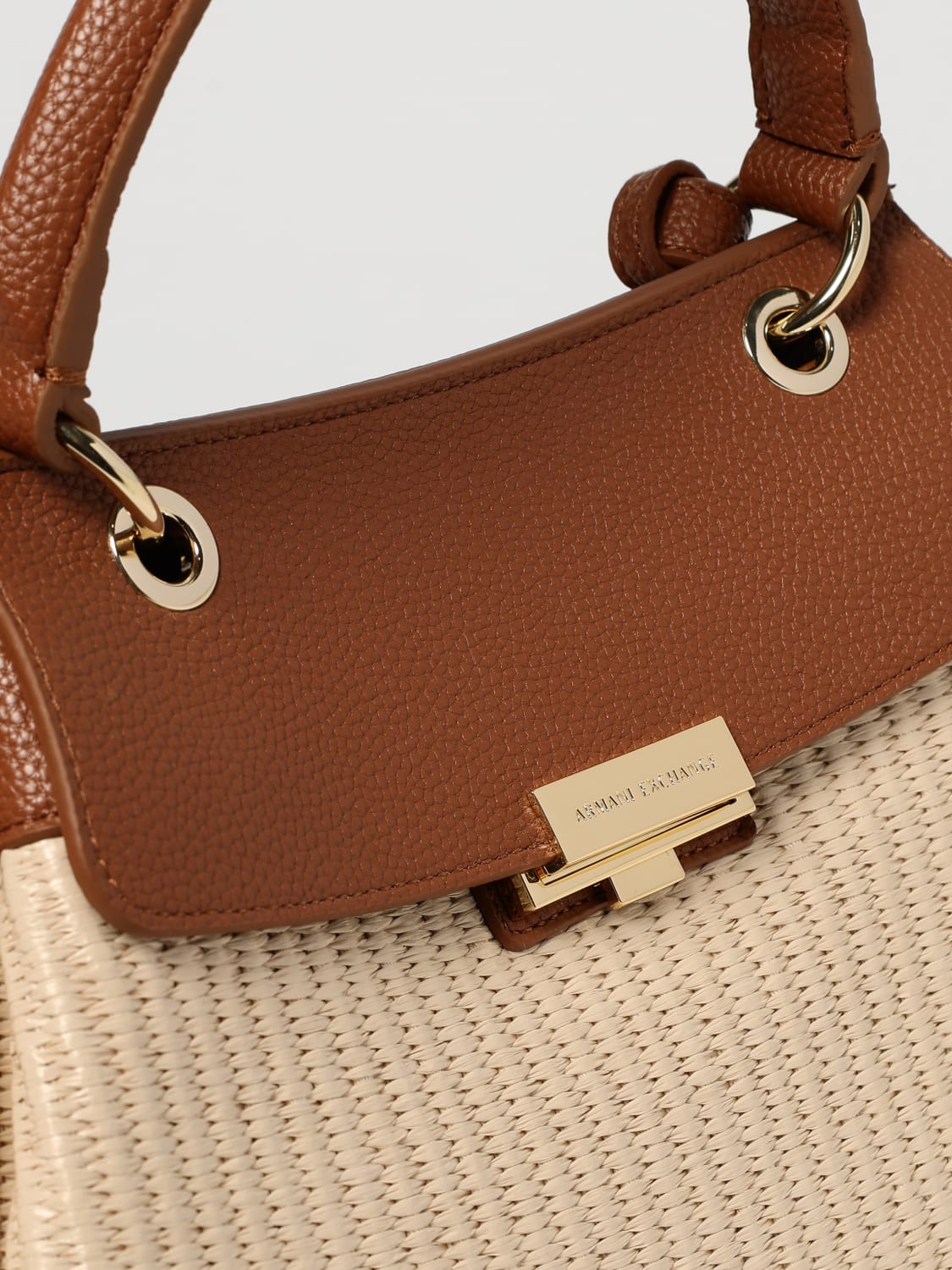 ARMANI EXCHANGE BORSA A MANO: Borsa a mano Armani Exchange, Naturale - Img 3