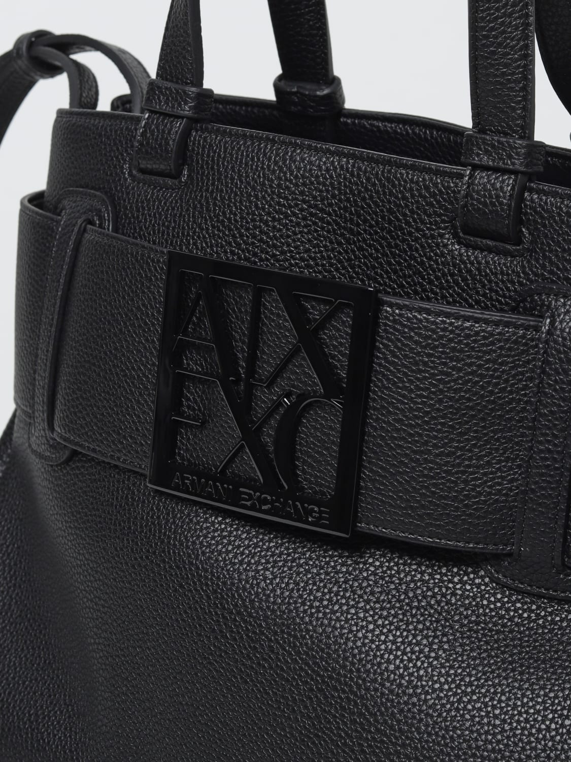 ARMANI EXCHANGE SAC À MAIN: Sac porté épaule femme Armani Exchange, Noir - Img 3