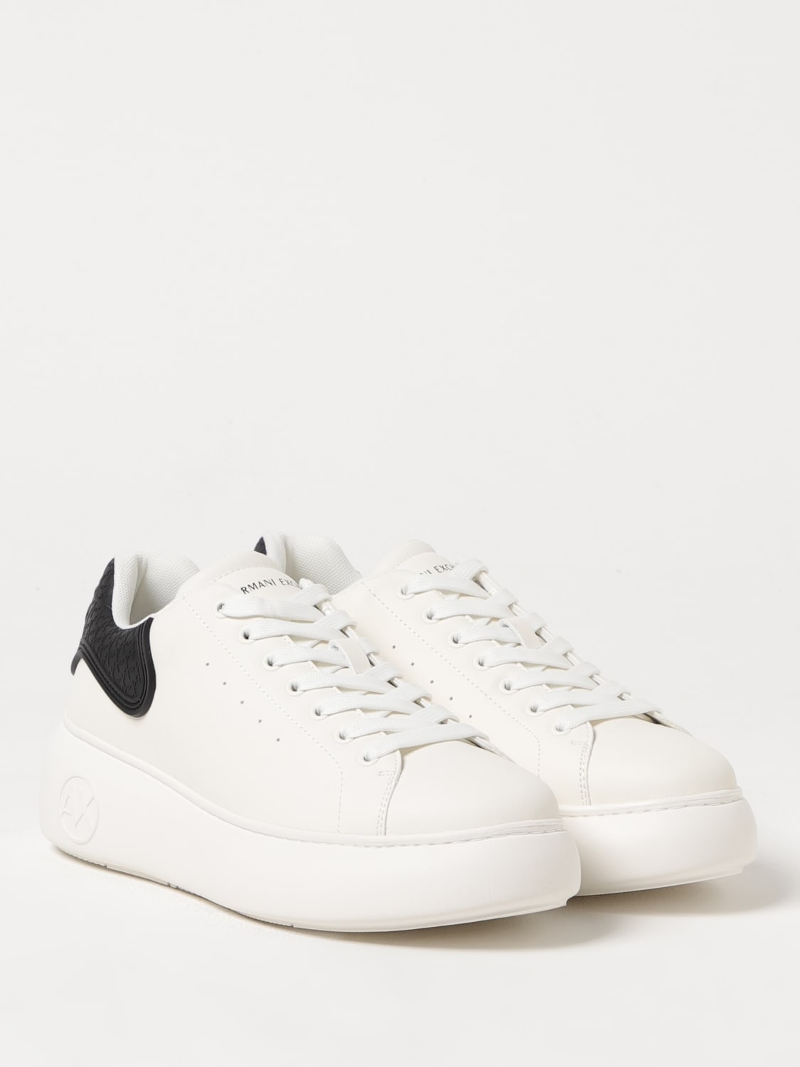 ARMANI EXCHANGE: Sneakers woman - Black | Armani Exchange