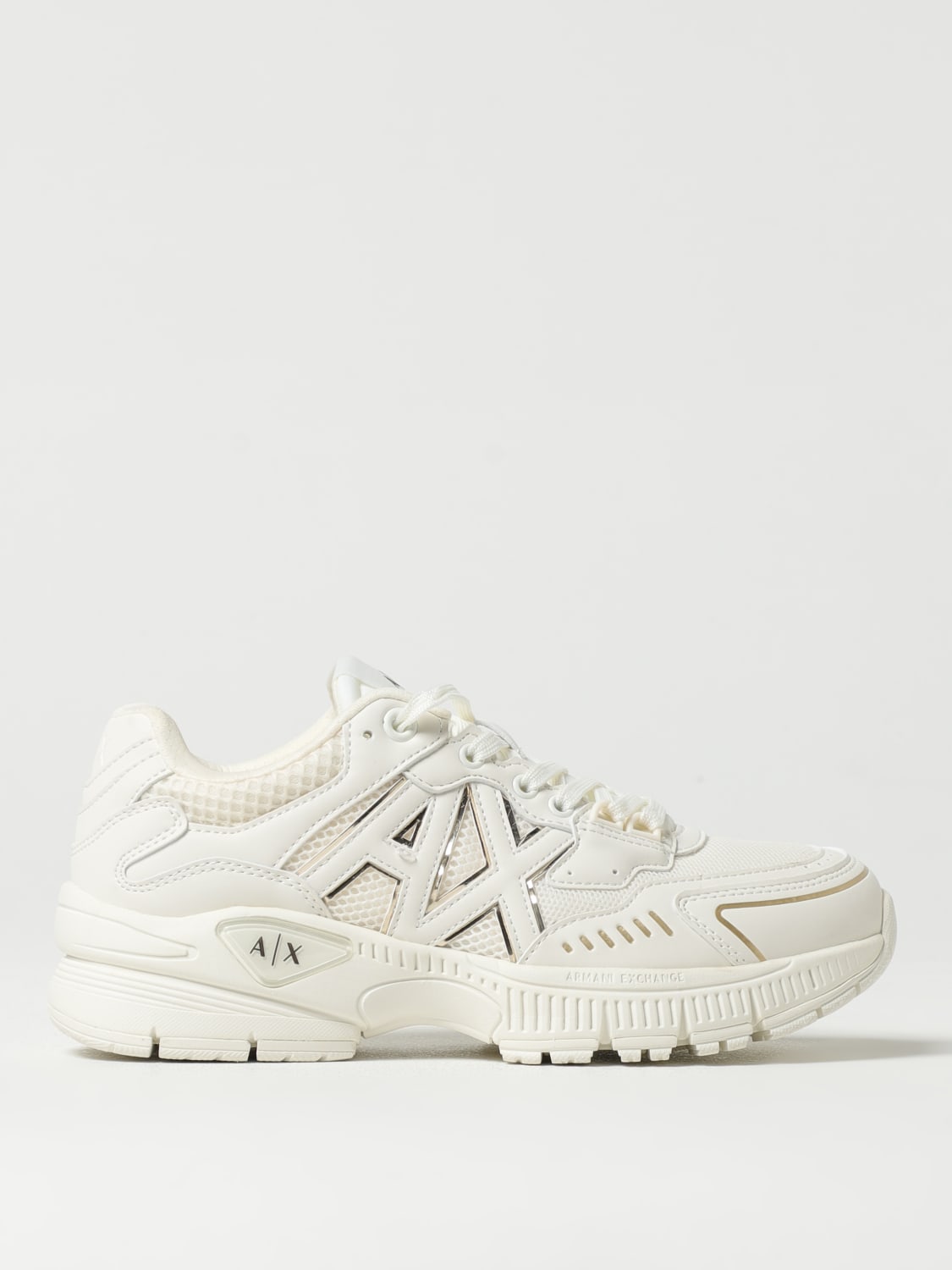 スニーカー ARMANI EXCHANGE Woman Sneakers Yellow Cream XDX179XV930 N480 ARMANI EXCHANGE: Sneakers woman - Yellow Cream | Armani