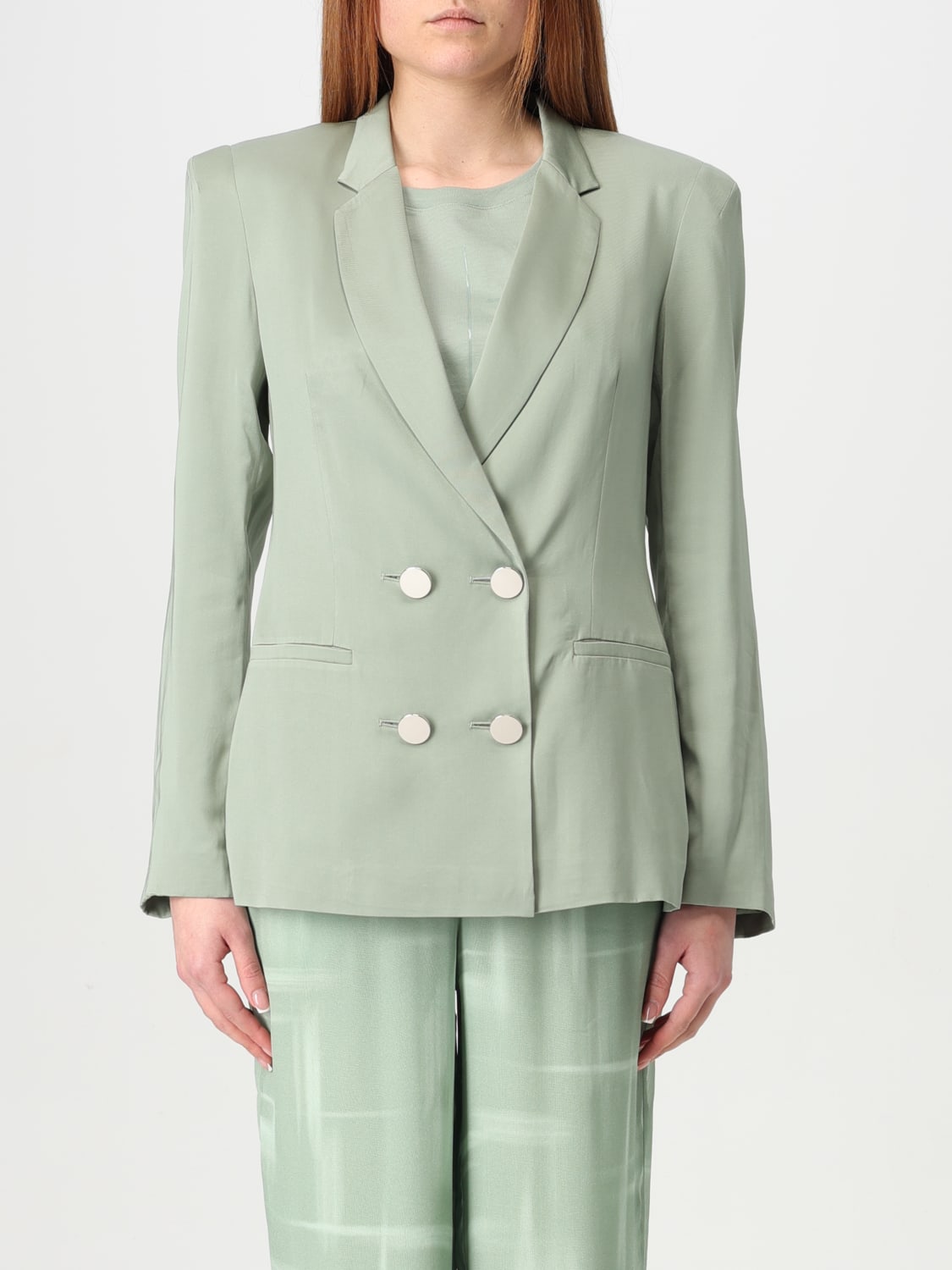 アウターその他 ARMANI EXCHANGE Woman Blazer Green XW000438AF12742 U7231 ARMANI EXCHANGE: Blazer woman - Green | Armani Exchange