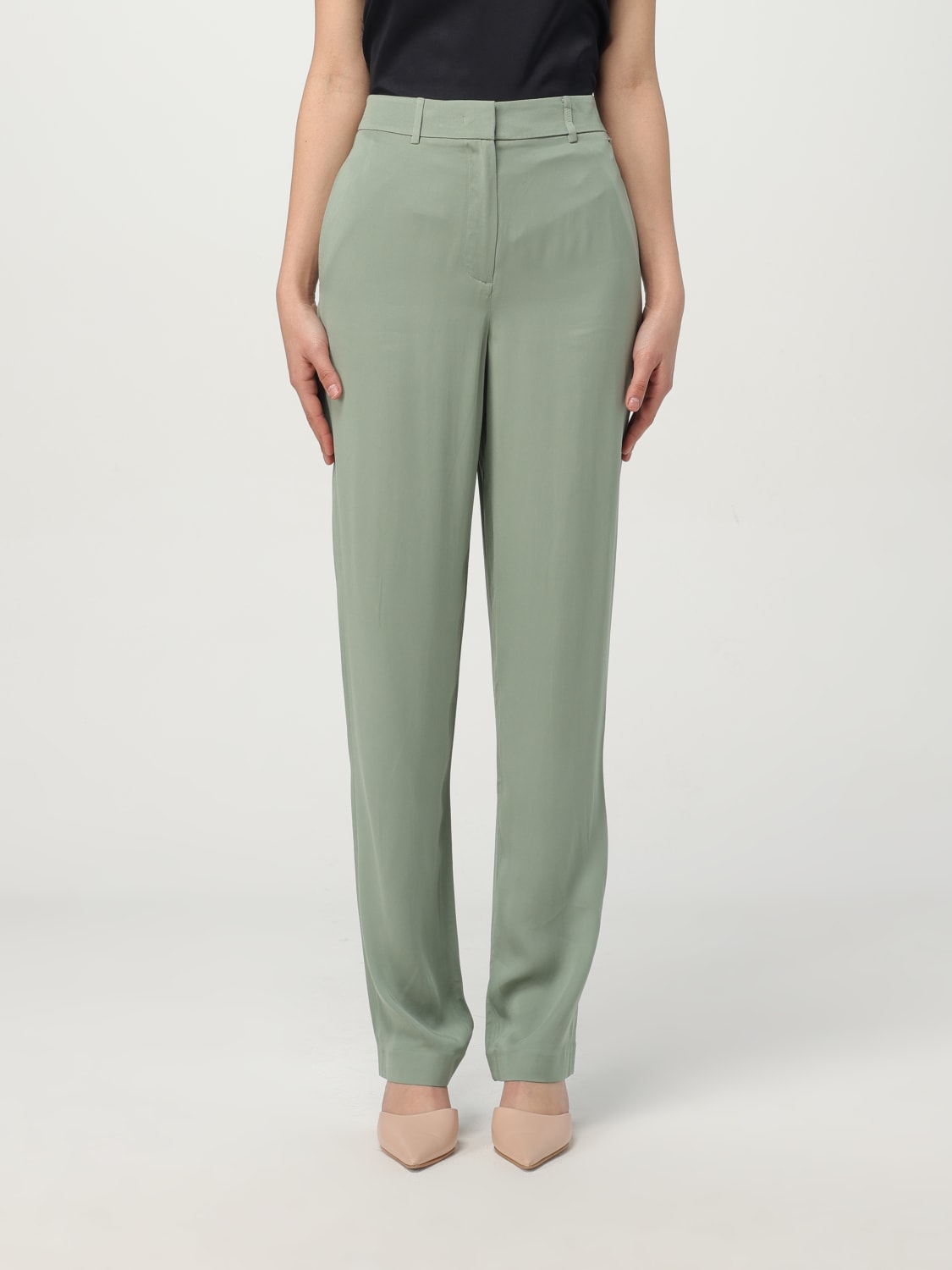 ARMANI EXCHANGE PANTALONES: Pantalón mujer Armani Exchange, Verde - Img 1