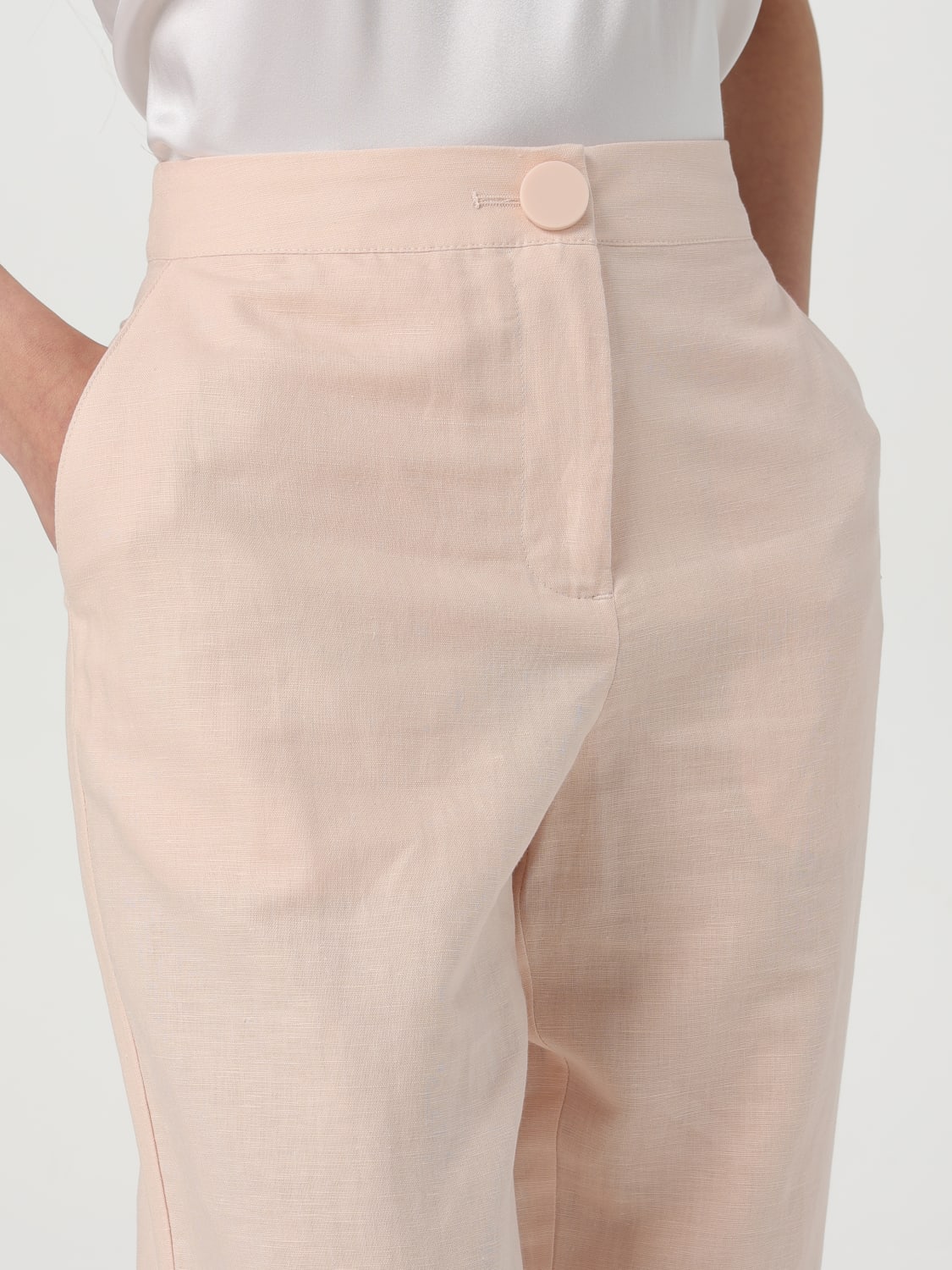 パンツ ARMANI EXCHANGE Woman Pants Coral XW000487AF12743 F4018 ARMANI EXCHANGE | Coral Women's Casual Pants | YOOX
