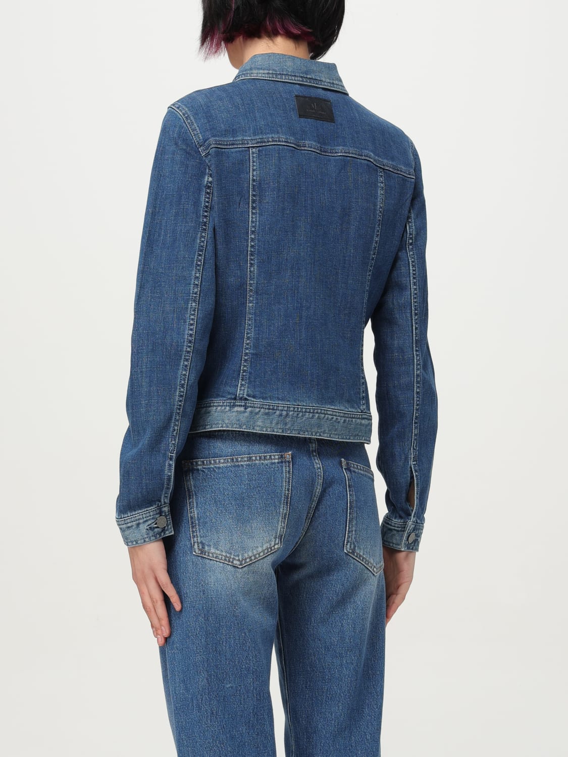 ジャケット ARMANI EXCHANGE Woman Jacket Denim XW001181AF14716 MB001 ARMANI EXCHANGE: Jacket woman - Denim | Armani Exchange