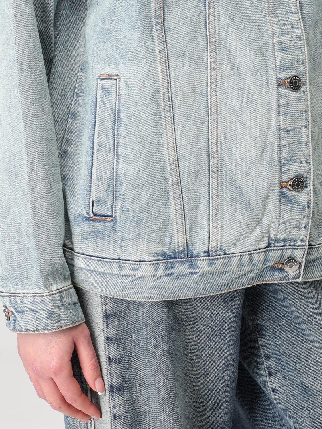 ジャケット ARMANI EXCHANGE Woman Jacket Stone Washed XW000902AF10869 ARMANI EXCHANGE: Jacket woman - Stone Washed | Armani