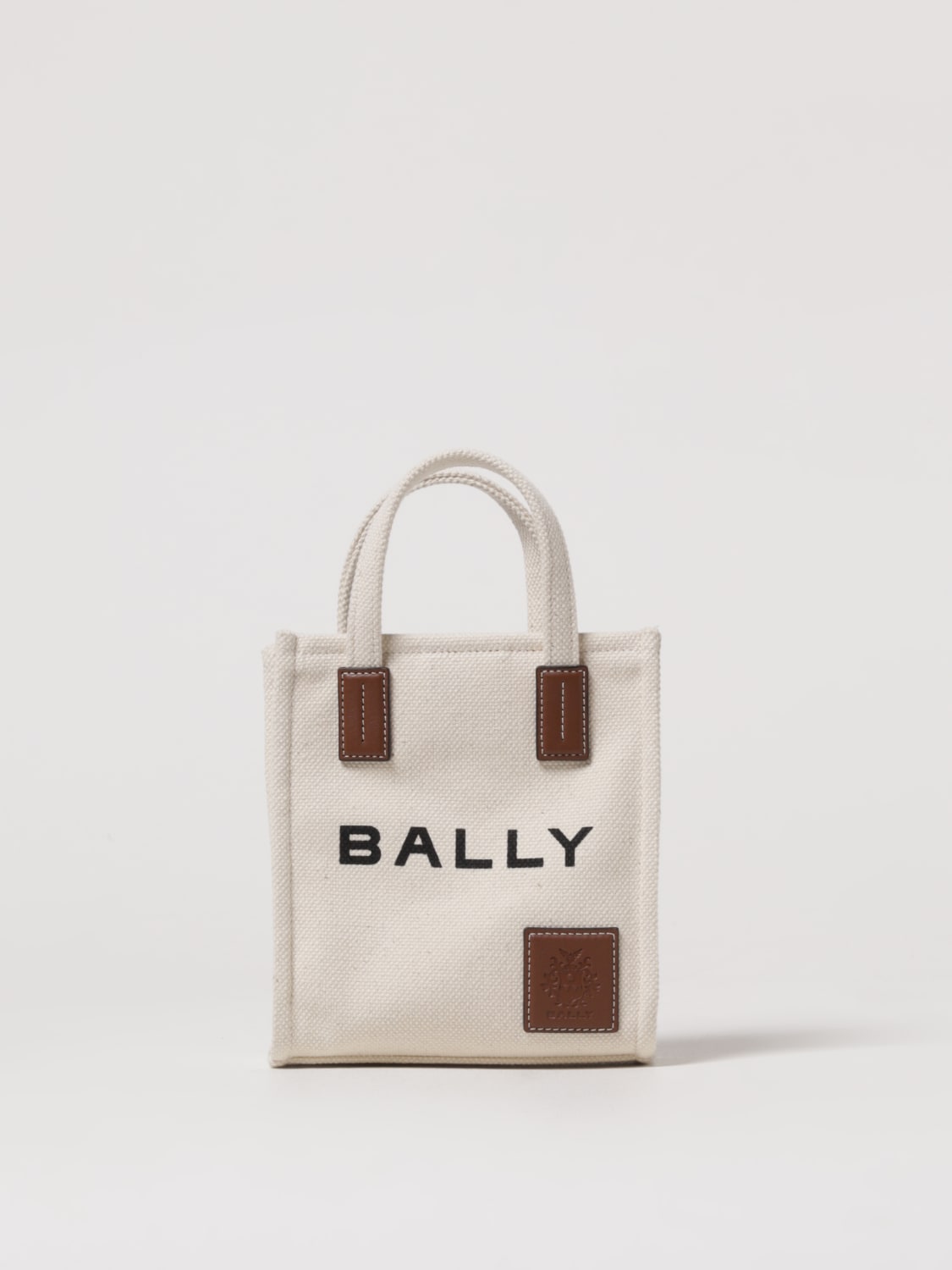BALLY｜ (WAE05DCV011-I135O) BALLY: Shoulder bag woman - Ecru | Bally mini bag