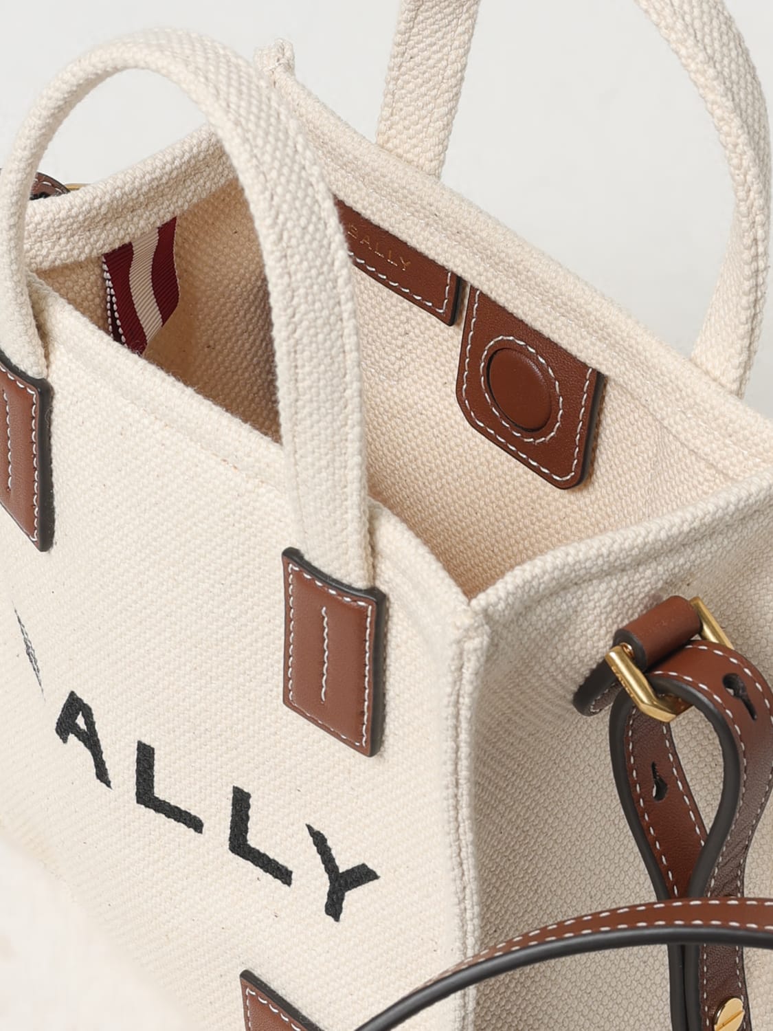 BALLY| (WAE05DCV011-I135O) BALLY: Shoulder bag woman - Ecru | Bally mini bag