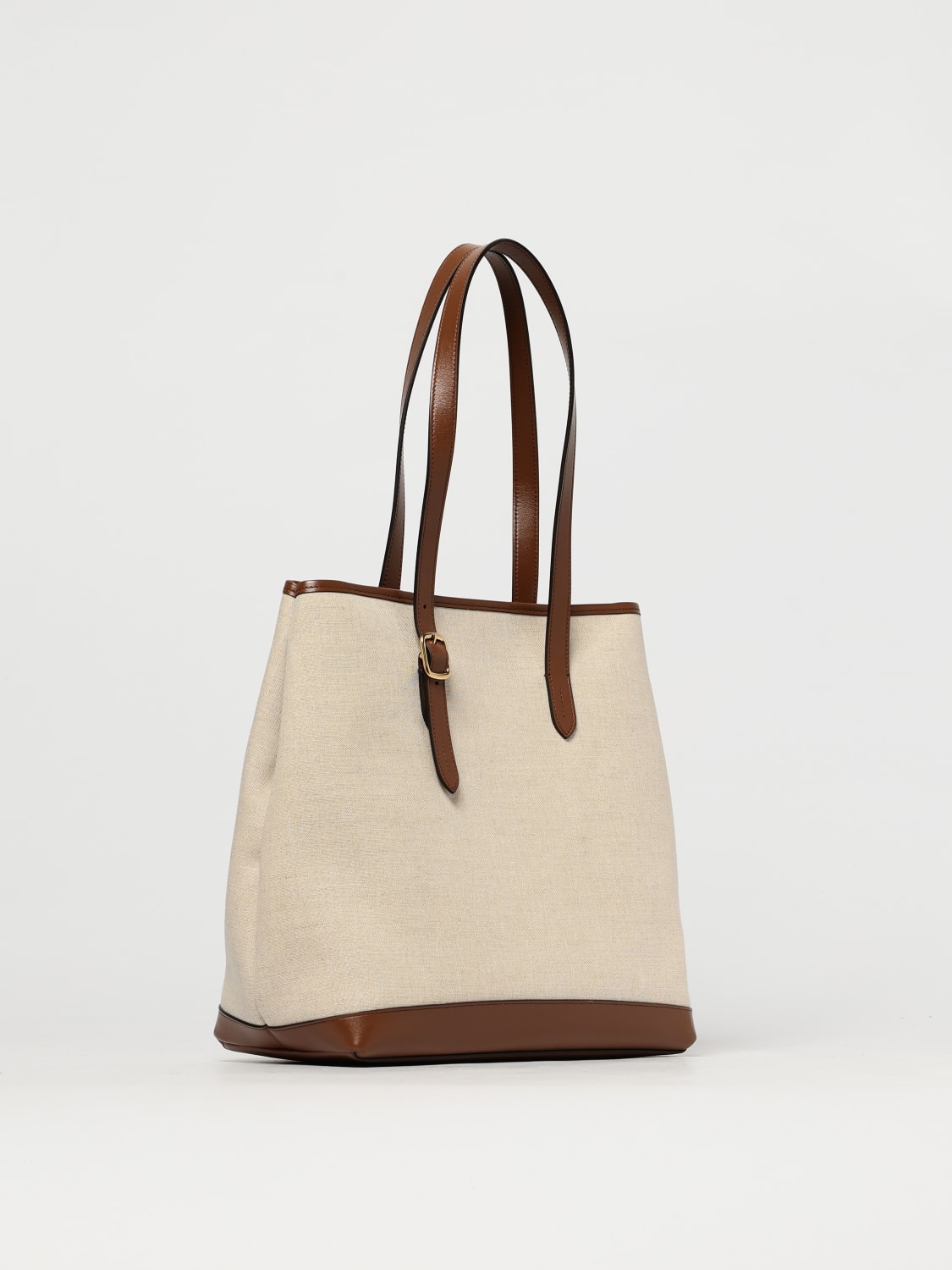 トートバッグ BALLY Woman Tote bags Ecru WAE05CCV011 I135O BALLY: Shoulder bag woman - Ecru | Bally tote bags