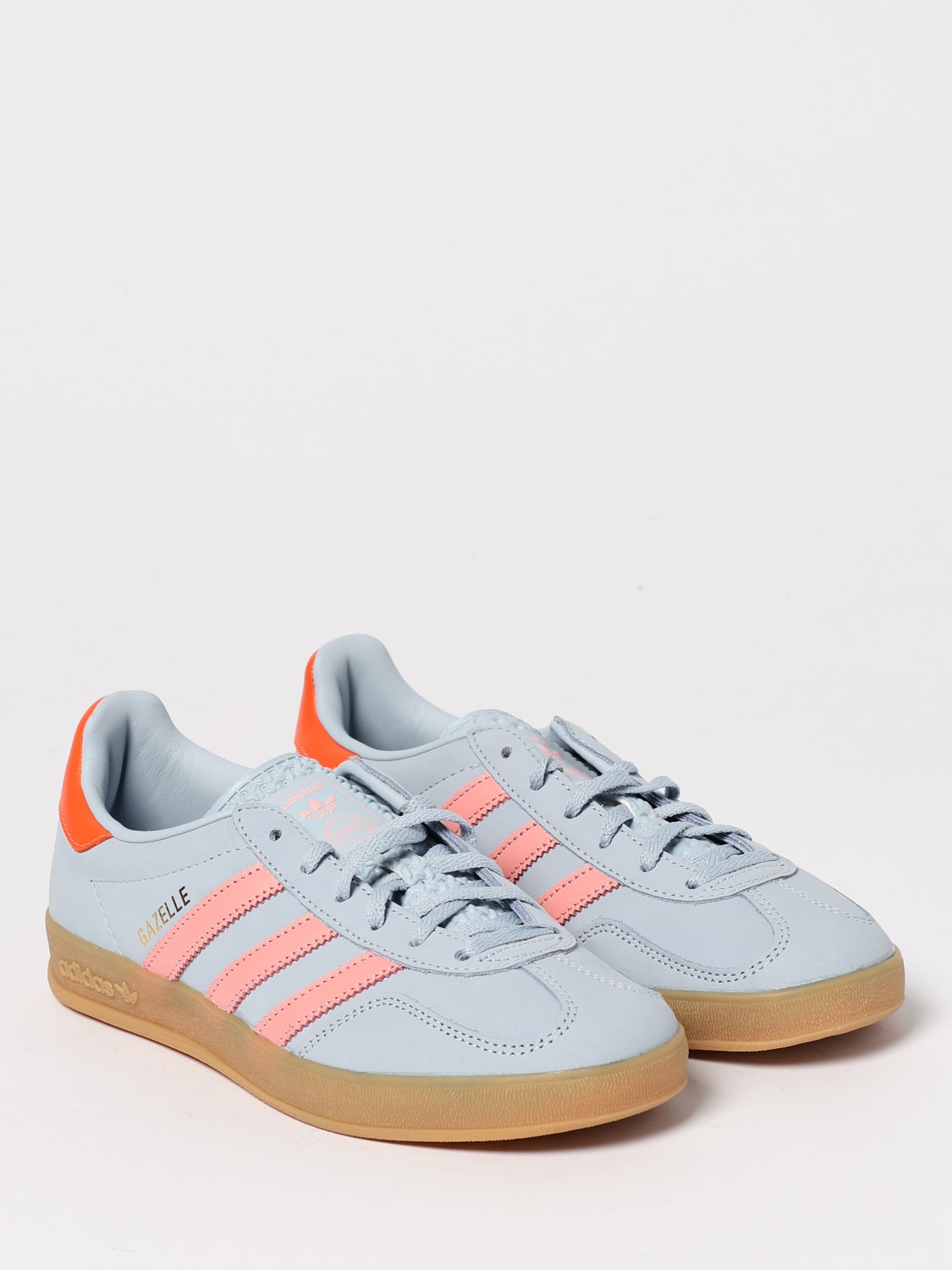 スニーカー ADIDAS ORIGINALS Woman Sneakers Gnawed Blue JQ7776 adidas Gazelle Bold Shoes - Blue | Free Shipping with
