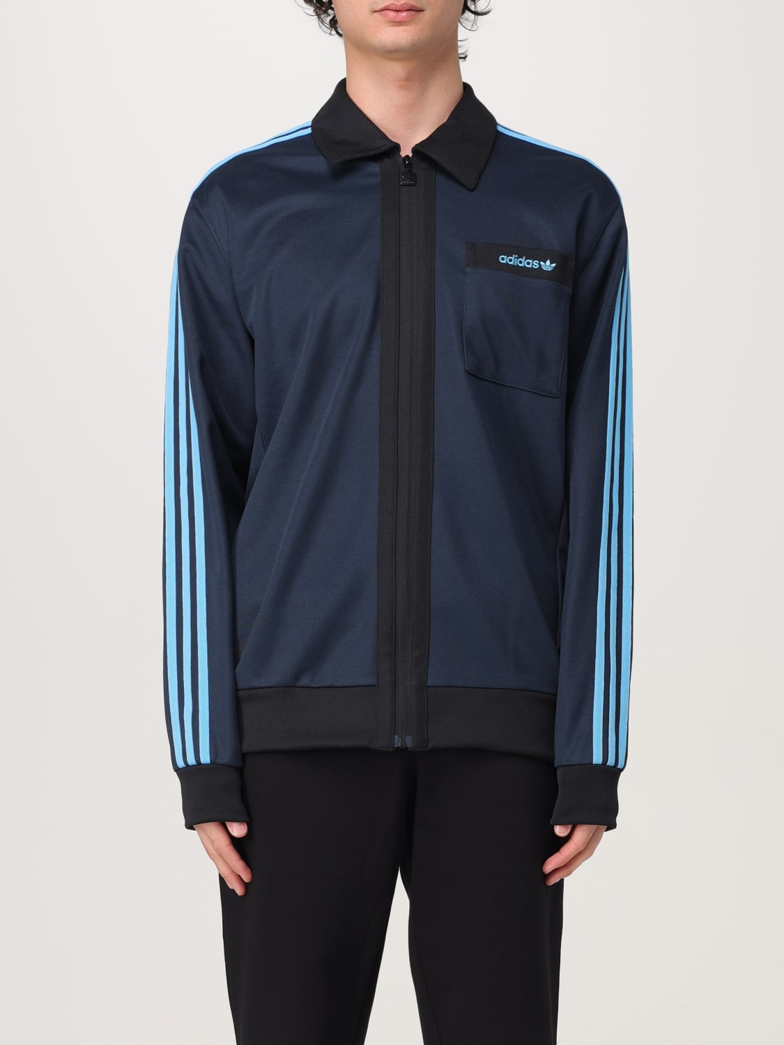 ADIDAS ORIGINALS 卫衣: 卫衣 男士 Adidas Originals, 蓝色 - Img 1