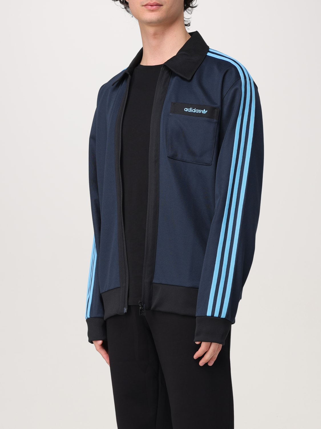 ADIDAS ORIGINALS 卫衣: 卫衣 男士 Adidas Originals, 蓝色 - Img 3