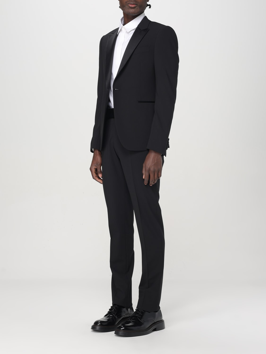 EMPORIO ARMANI ANZUG: Anzug herren Emporio Armani, Schwarz - Img 4