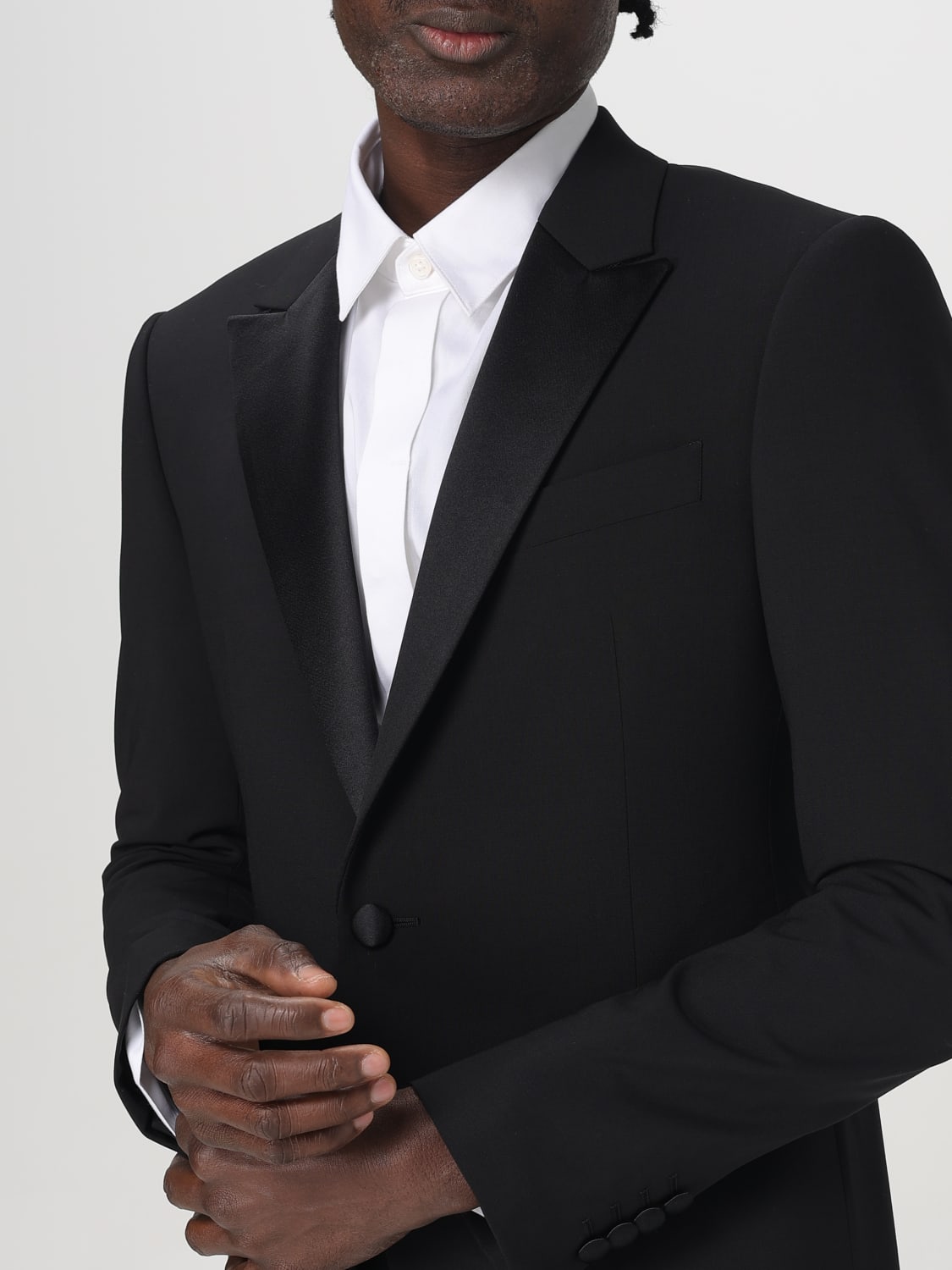 EMPORIO ARMANI ANZUG: Anzug herren Emporio Armani, Schwarz - Img 5