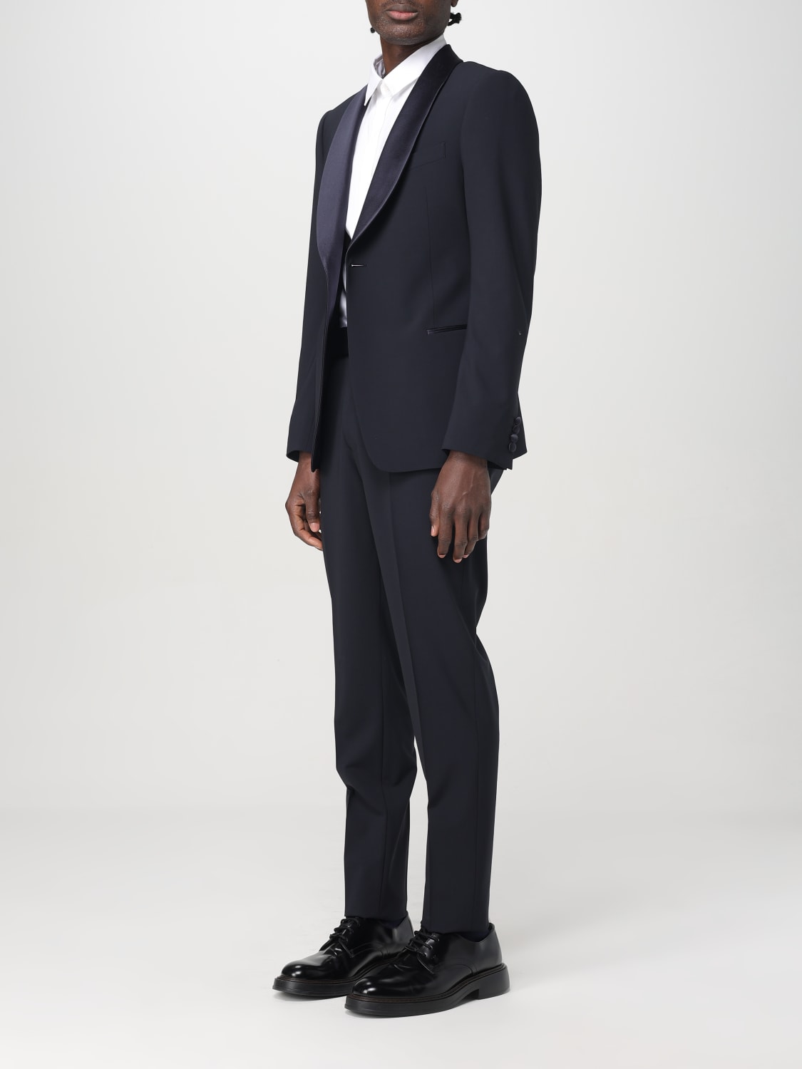EMPORIO ARMANI SUIT: Suit men Emporio Armani, Navy - Img 4