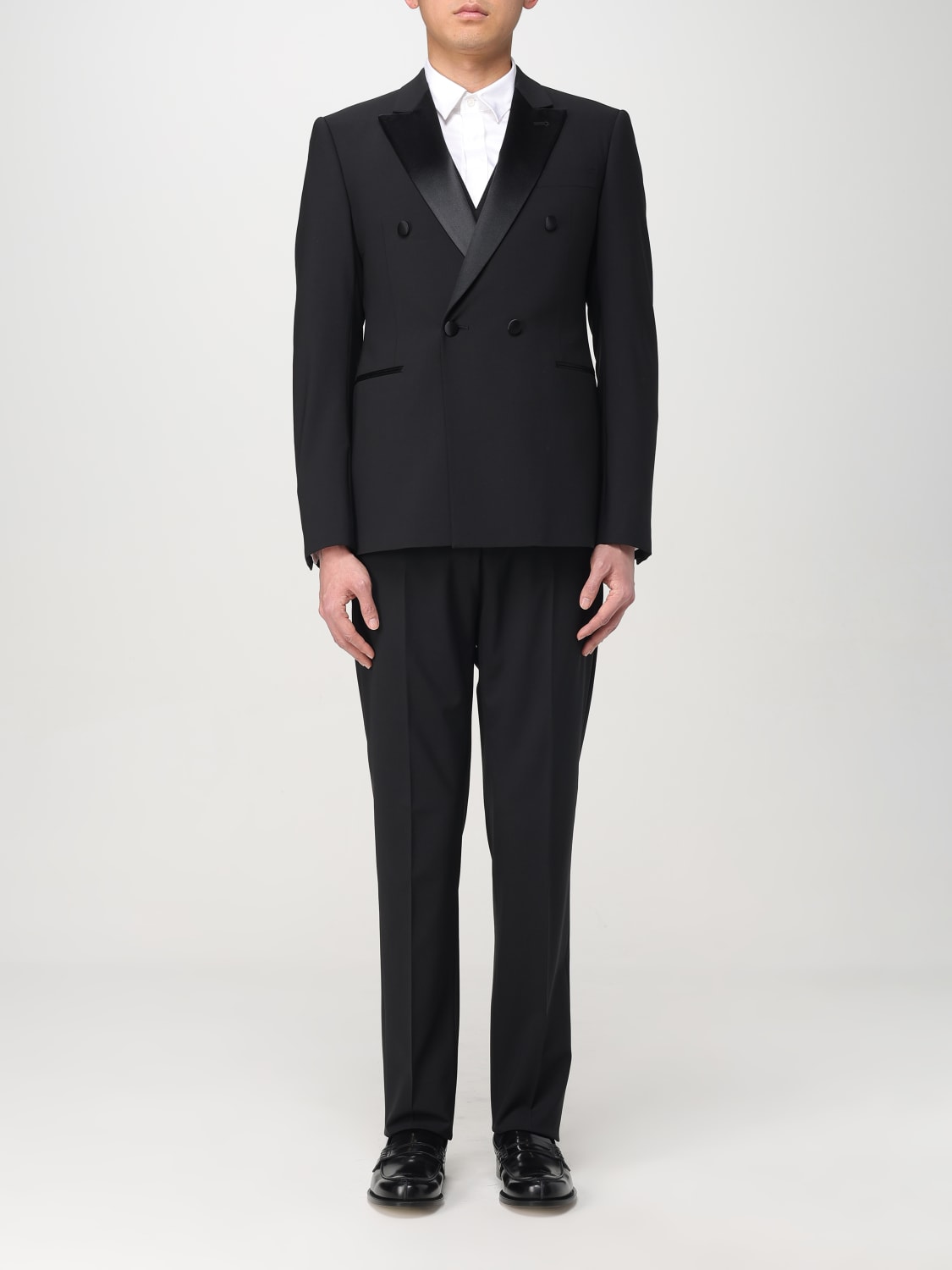 EMPORIO ARMANI SUIT: Suit men Emporio Armani, Black - Img 1