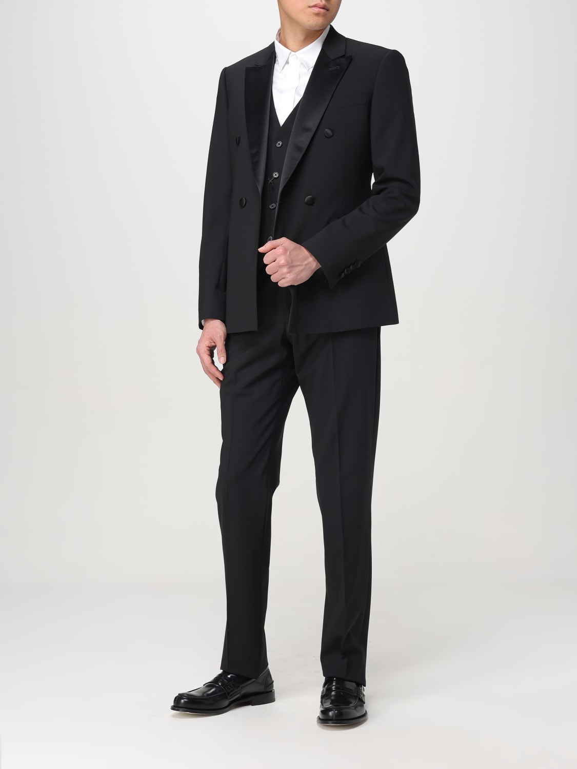 EMPORIO ARMANI SUIT: Suit men Emporio Armani, Black - Img 2