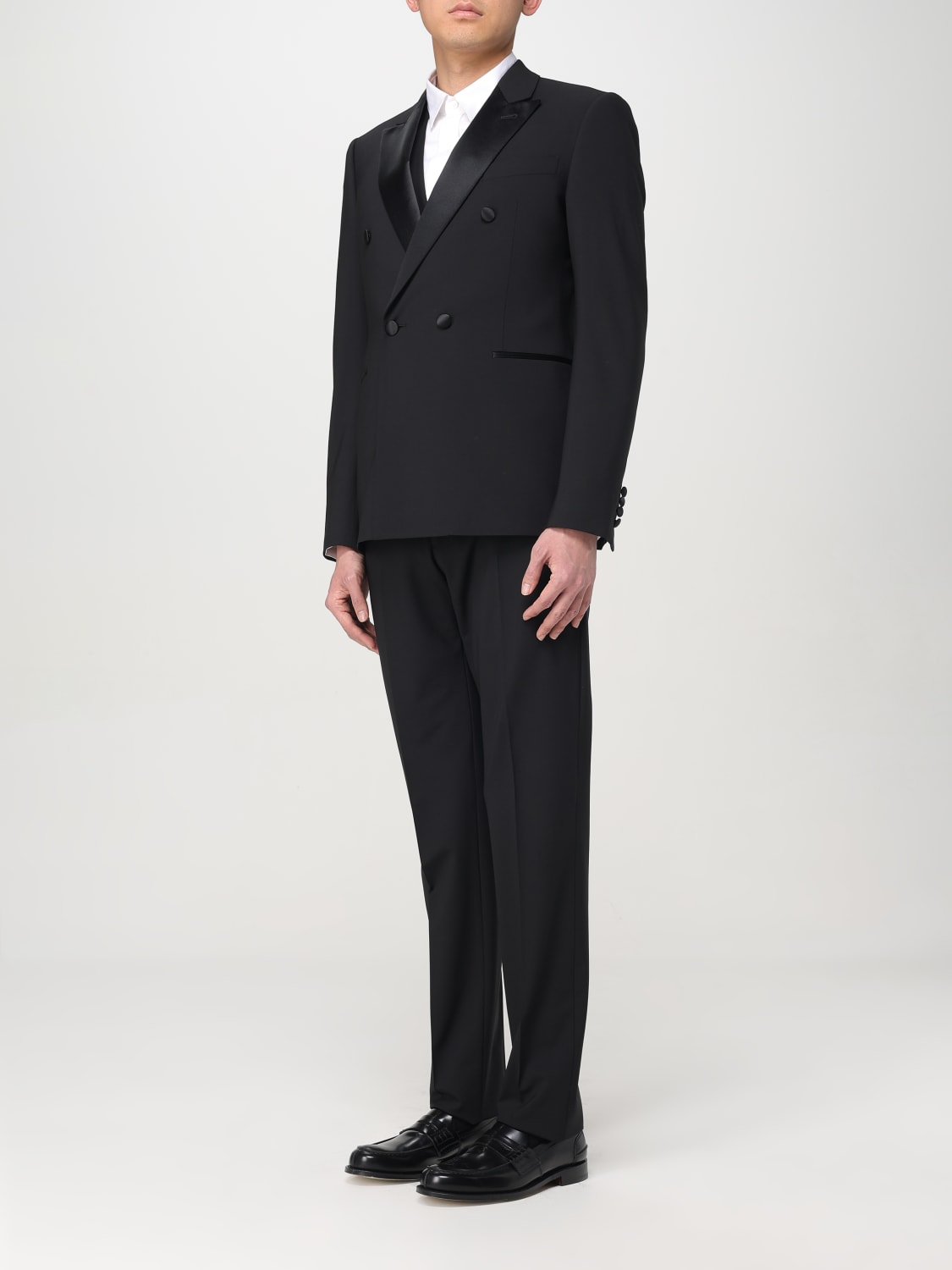 EMPORIO ARMANI SUIT: Suit men Emporio Armani, Black - Img 4