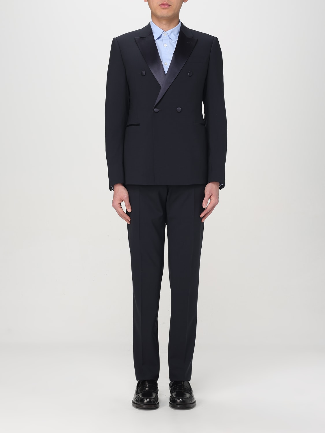 セットアップ（メンズ） EMPORIO ARMANI Men Suits Set EM000461 TE10404 UB109 Blue EMPORIO ARMANI: Suit men - Navy | Emporio Armani suit