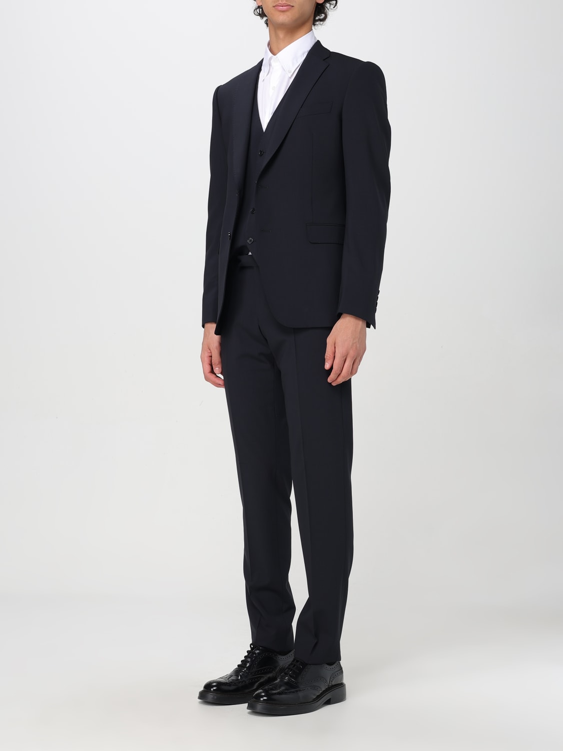 EMPORIO ARMANI SUIT: Suit men Emporio Armani, Navy - Img 4