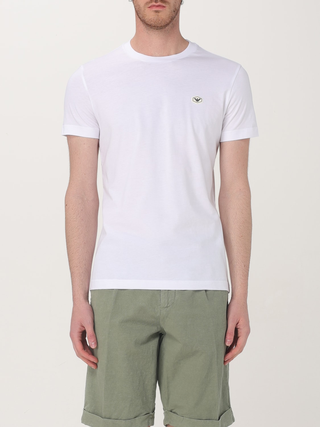 EMPORIO ARMANI T-SHIRT: T-shirt men Emporio Armani, White - Img 1
