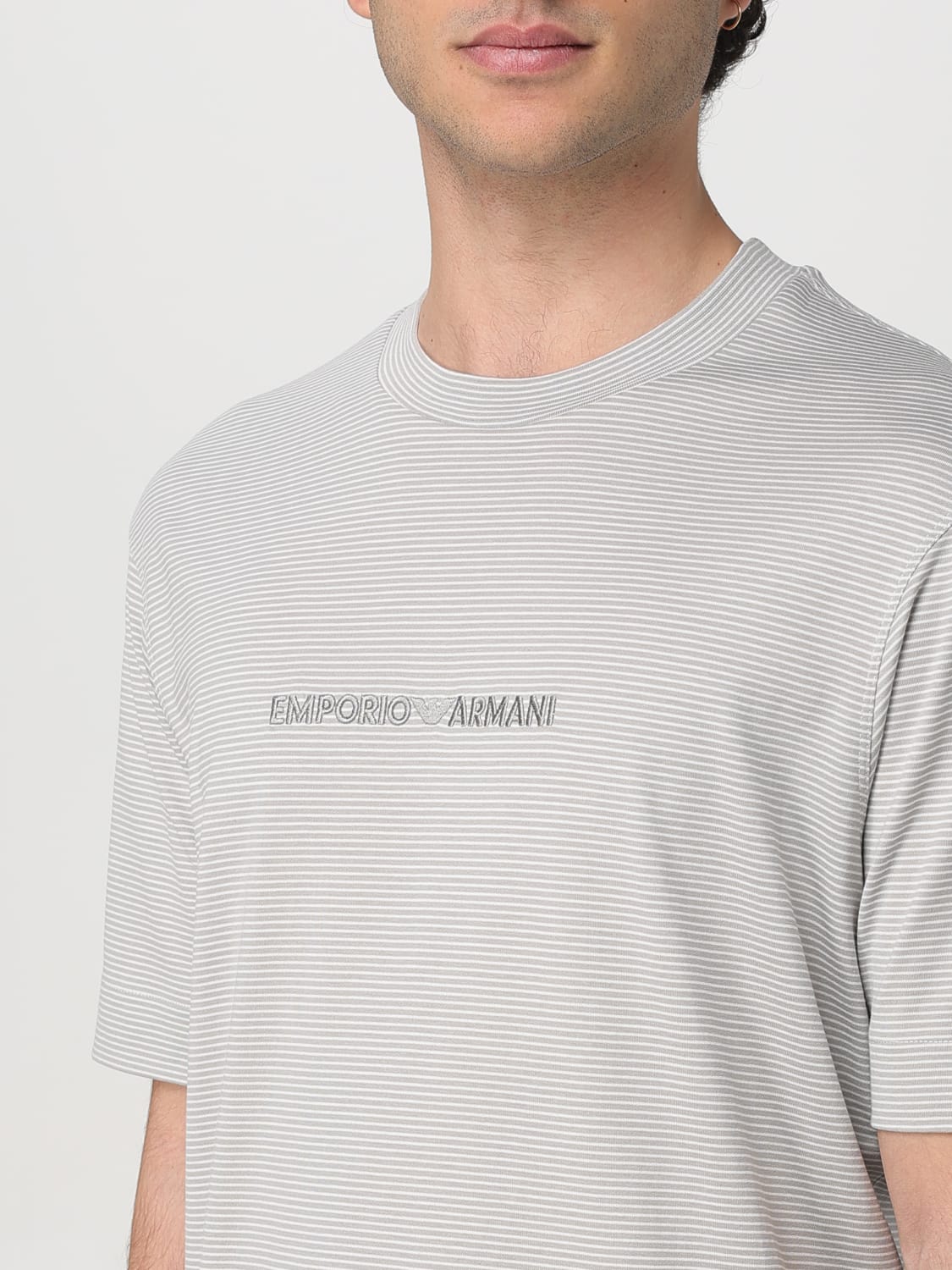 Tシャツ・カットソー EMPORIO ARMANI Men T-shirt White EM000824AF12927 F0089 EMPORIO ARMANI: T-shirt men - White | Emporio Armani t-shirt
