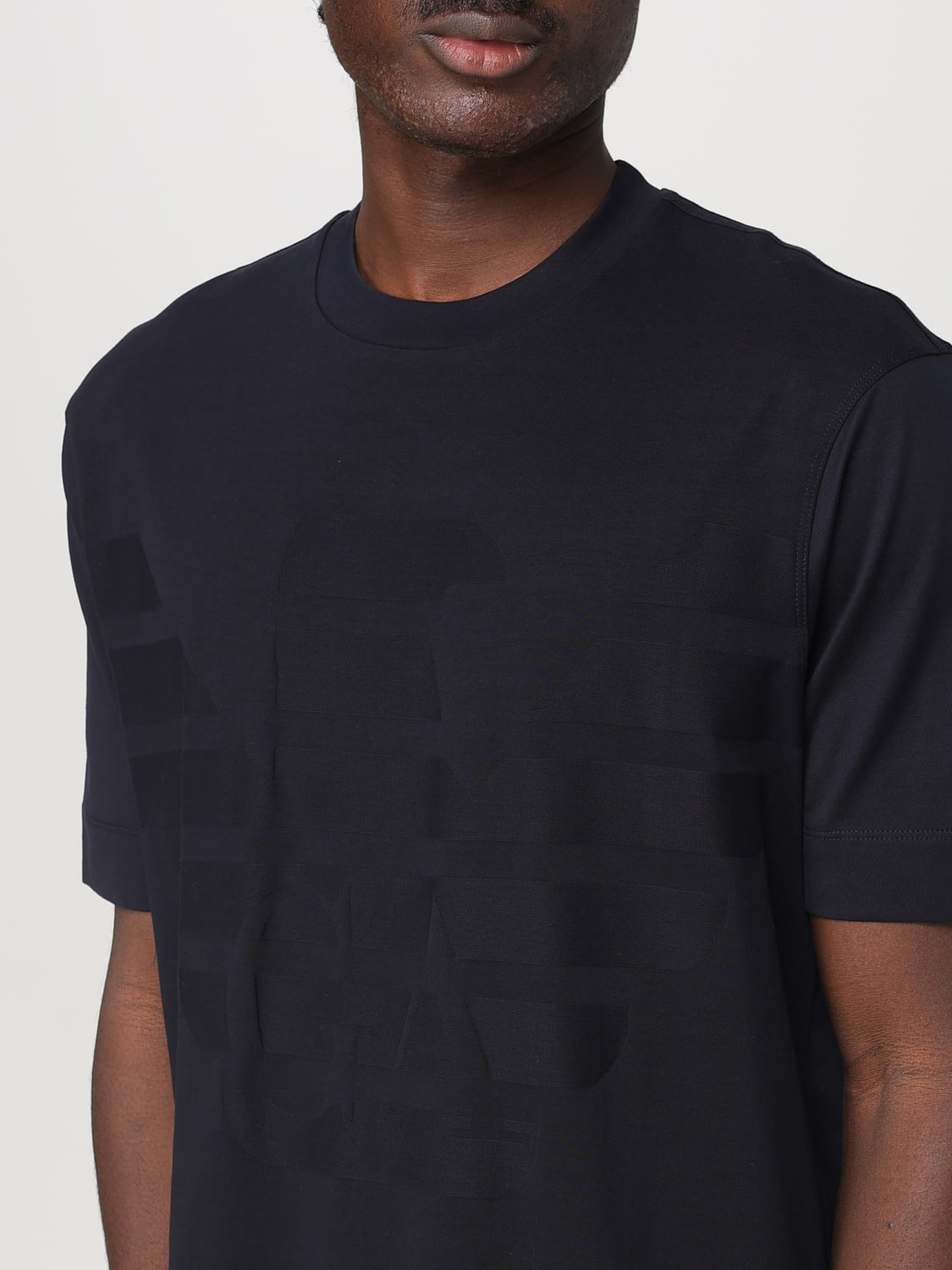 Tシャツ・カットソー EMPORIO ARMANI Men T-shirt Blue EM000943AF10762 FB232 EMPORIO ARMANI: T-shirt men - Blue | Emporio Armani t-shirt