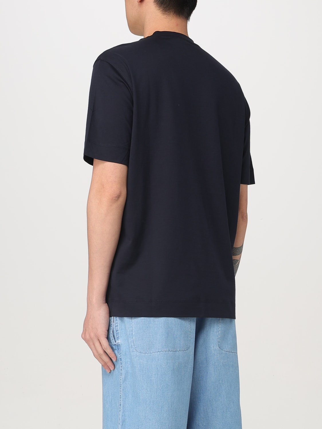 Tシャツ・カットソー EMPORIO ARMANI Men T-shirt Blue 1 EM000943AF10762 FB258 EMPORIO ARMANI: T-shirt men - Blue 1 | Emporio Armani t