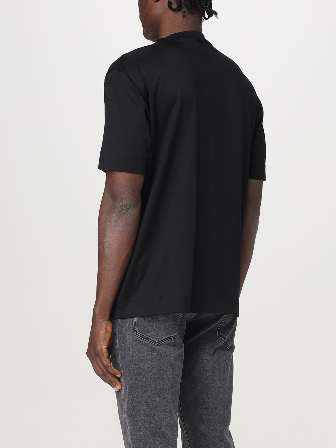 Tシャツ・カットソー EMPORIO ARMANI Men T-shirt Black 1 EM001033AF10017 MC170 EMPORIO ARMANI: T-shirt men - Black 1 | Emporio Armani t
