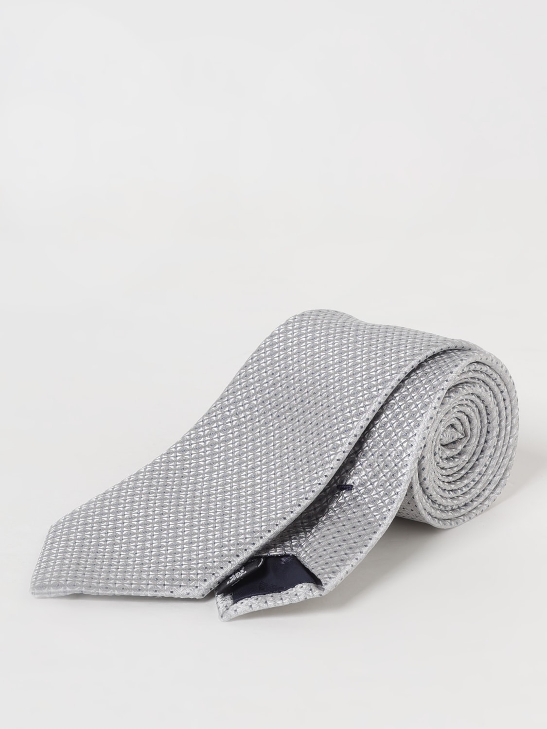 EMPORIO ARMANI ネクタイ: ネクタイ メンズ Emporio Armani, グレー - Img 1